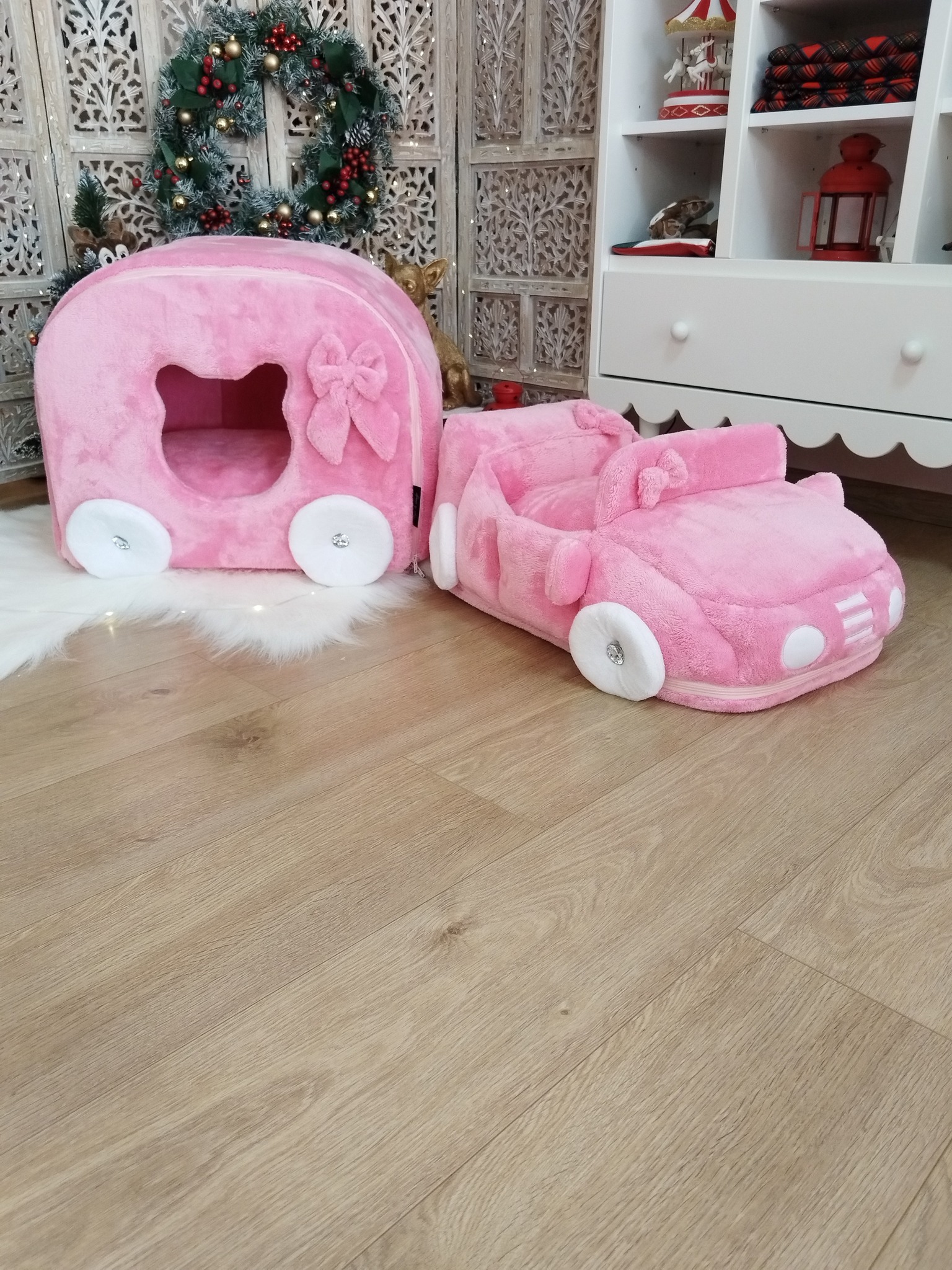 🕒 Cabrio & Caravane - Pilou Rose