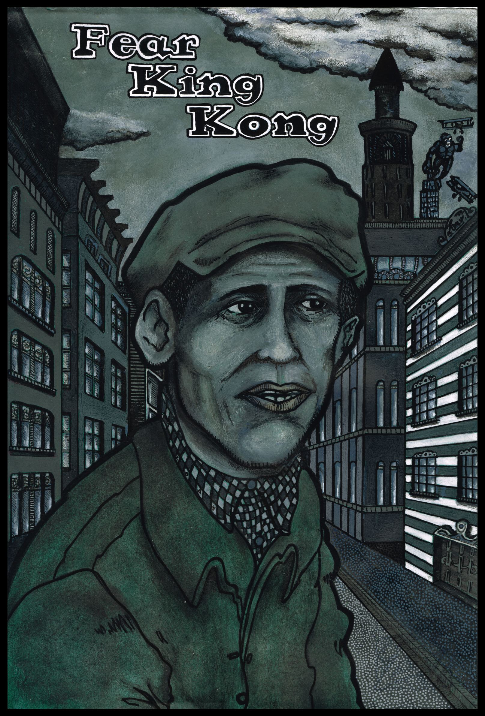 "Fear King Kong" - impression HD sur dibond - 41 cm x 61 cm
