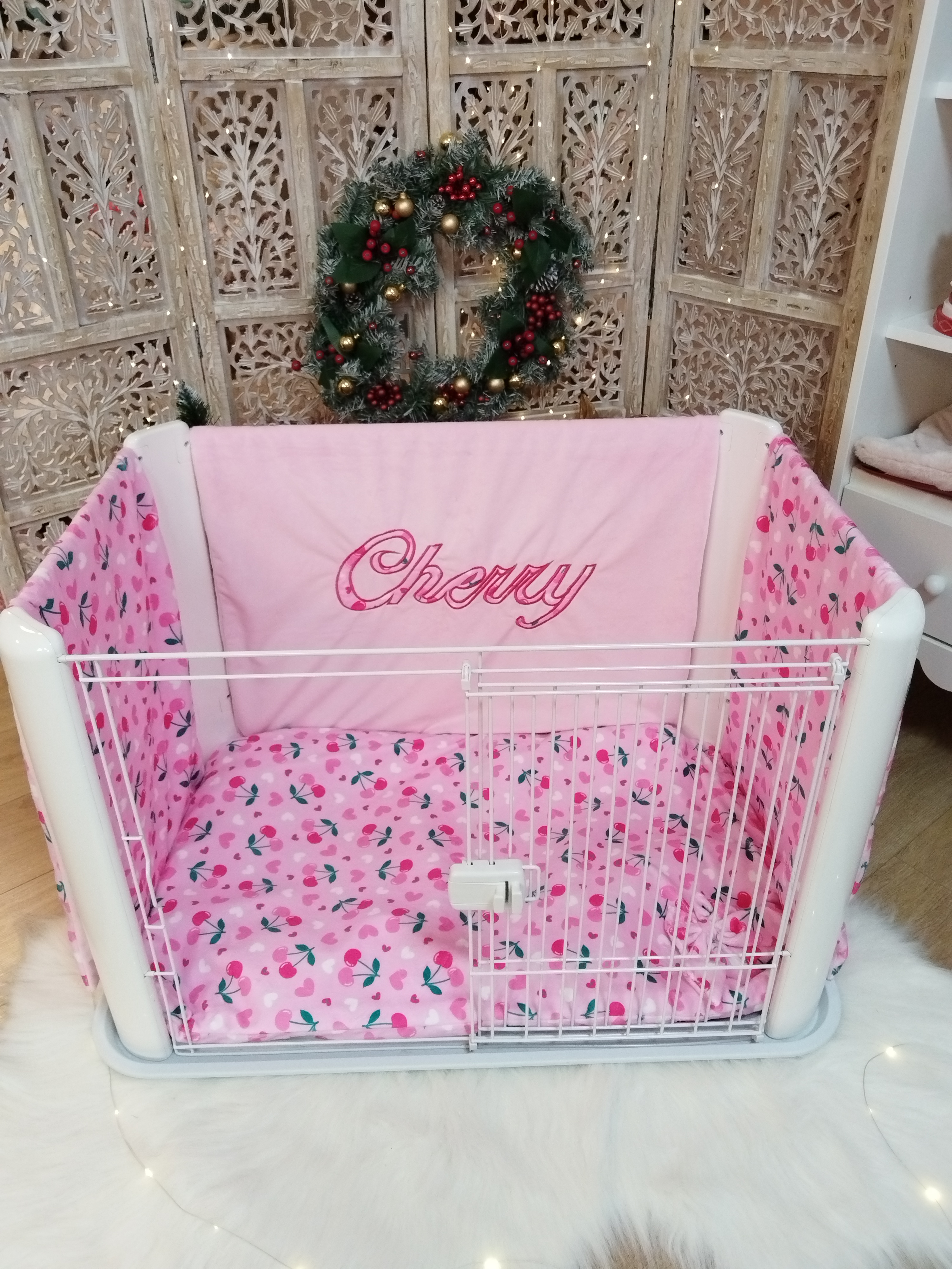 Habillage Panneaux pour le Parc Iris Ohyama - Cherry