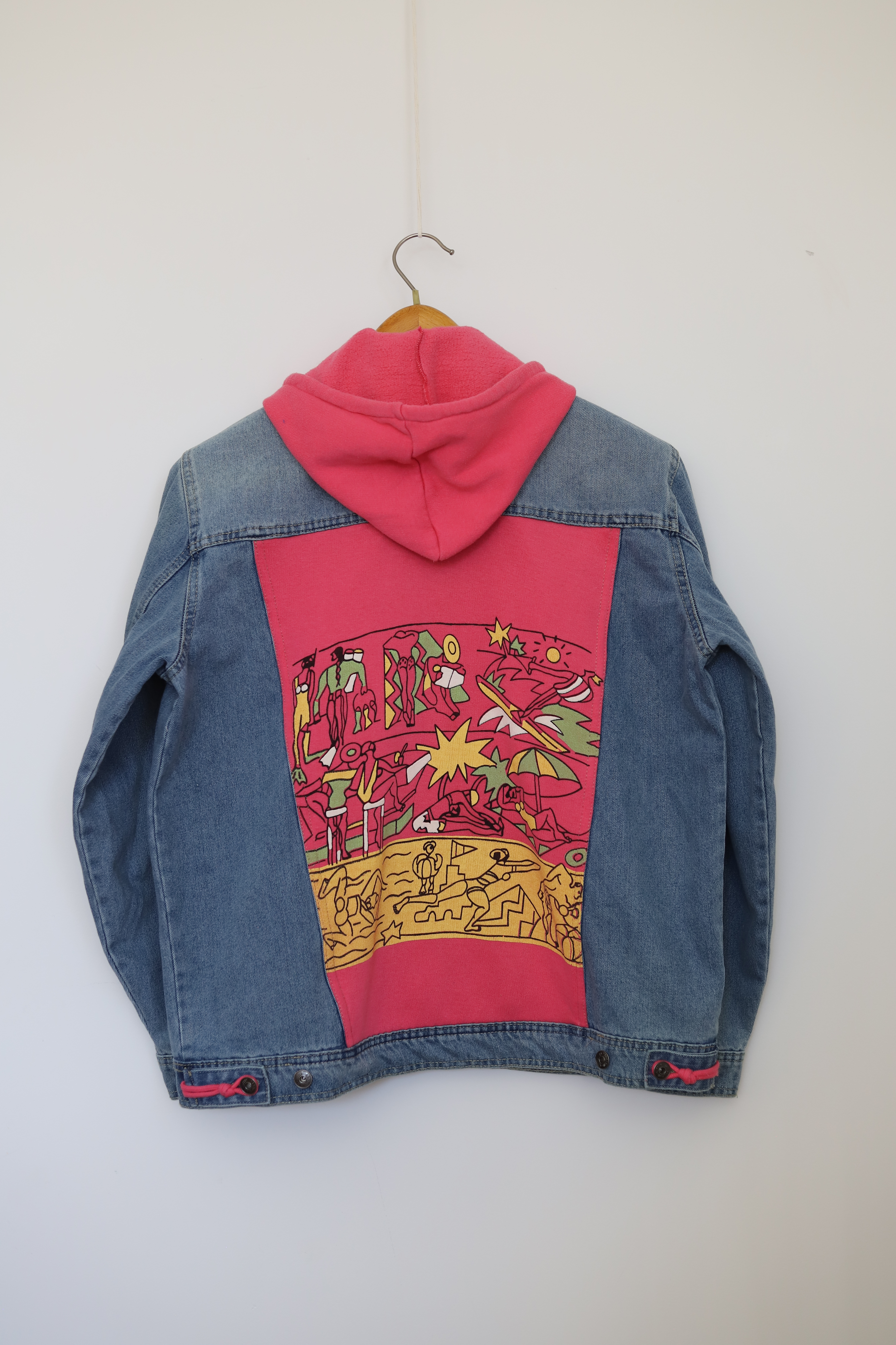 Veste customisée "Pink"