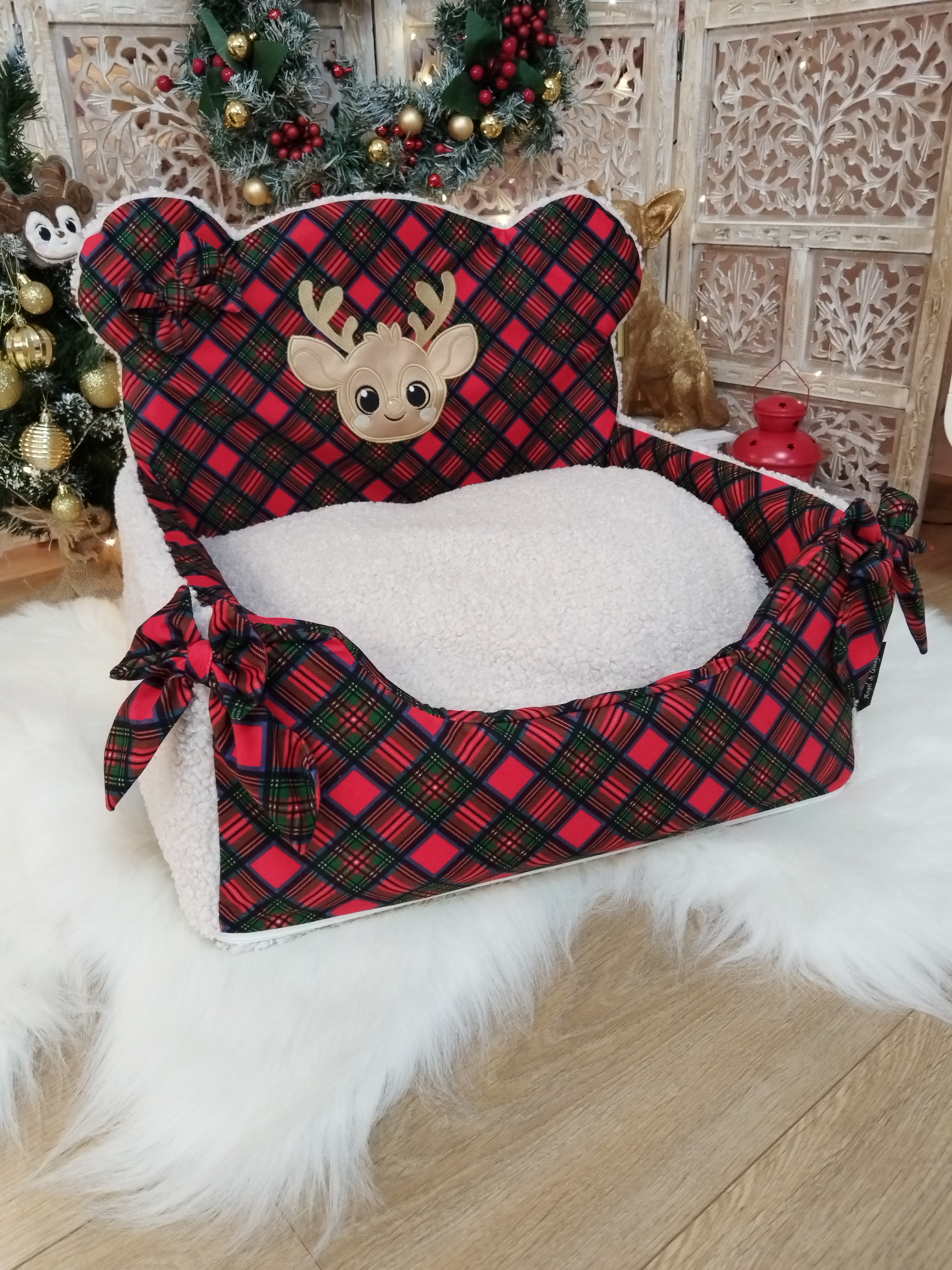 Housse pour Cute Teddy -  Tradition - Écossais