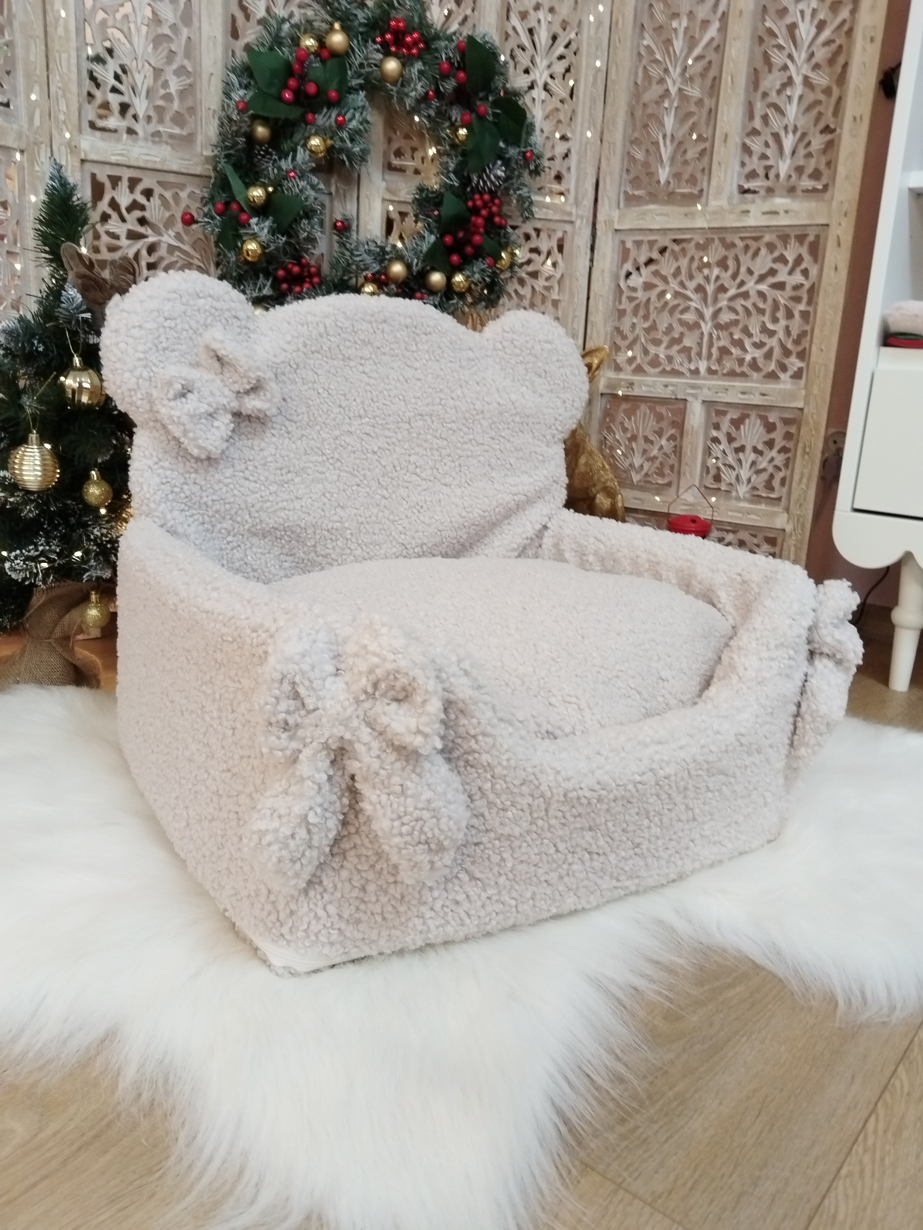 Housse pour Cute Teddy -  Tradition - Fourrure Bouclette