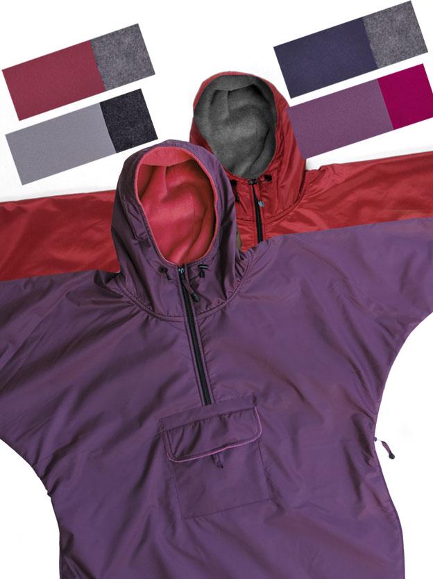 INVIERNO ABRIGO IMPERMEABLE EN TEJIDO POLAR