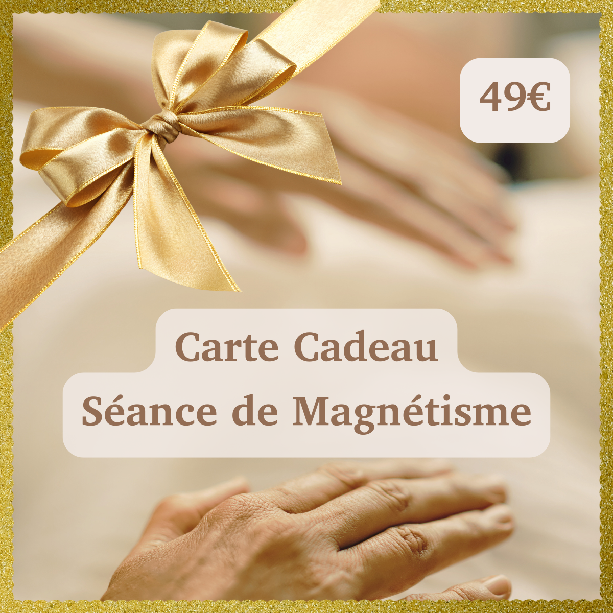 CARTE CADEAU - 1 SEANCE DE MAGNETISME - OFFRE NOEL 2025