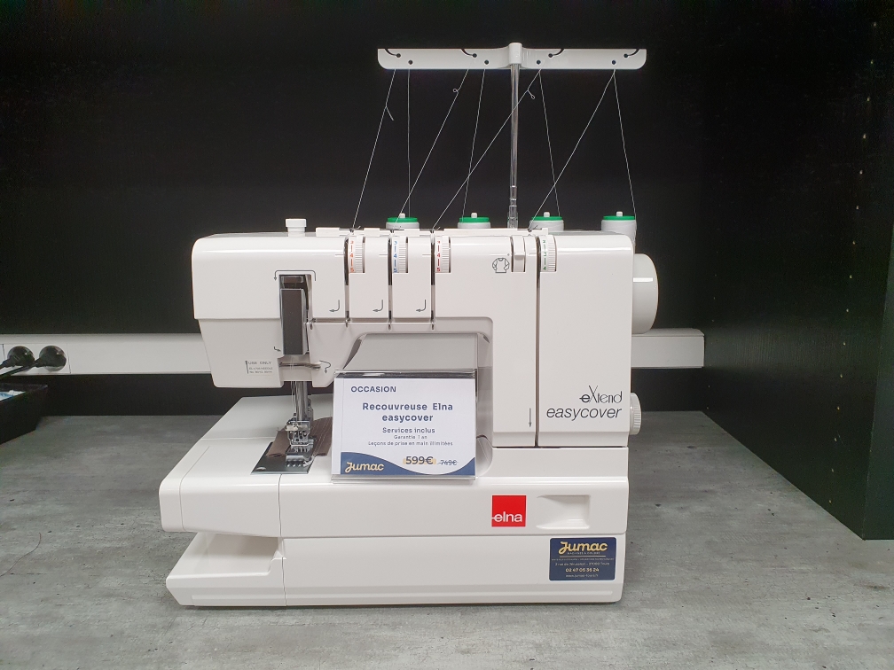 Recouvreuse Elna Extend Easycover - Occasion - Garantie 2 ans