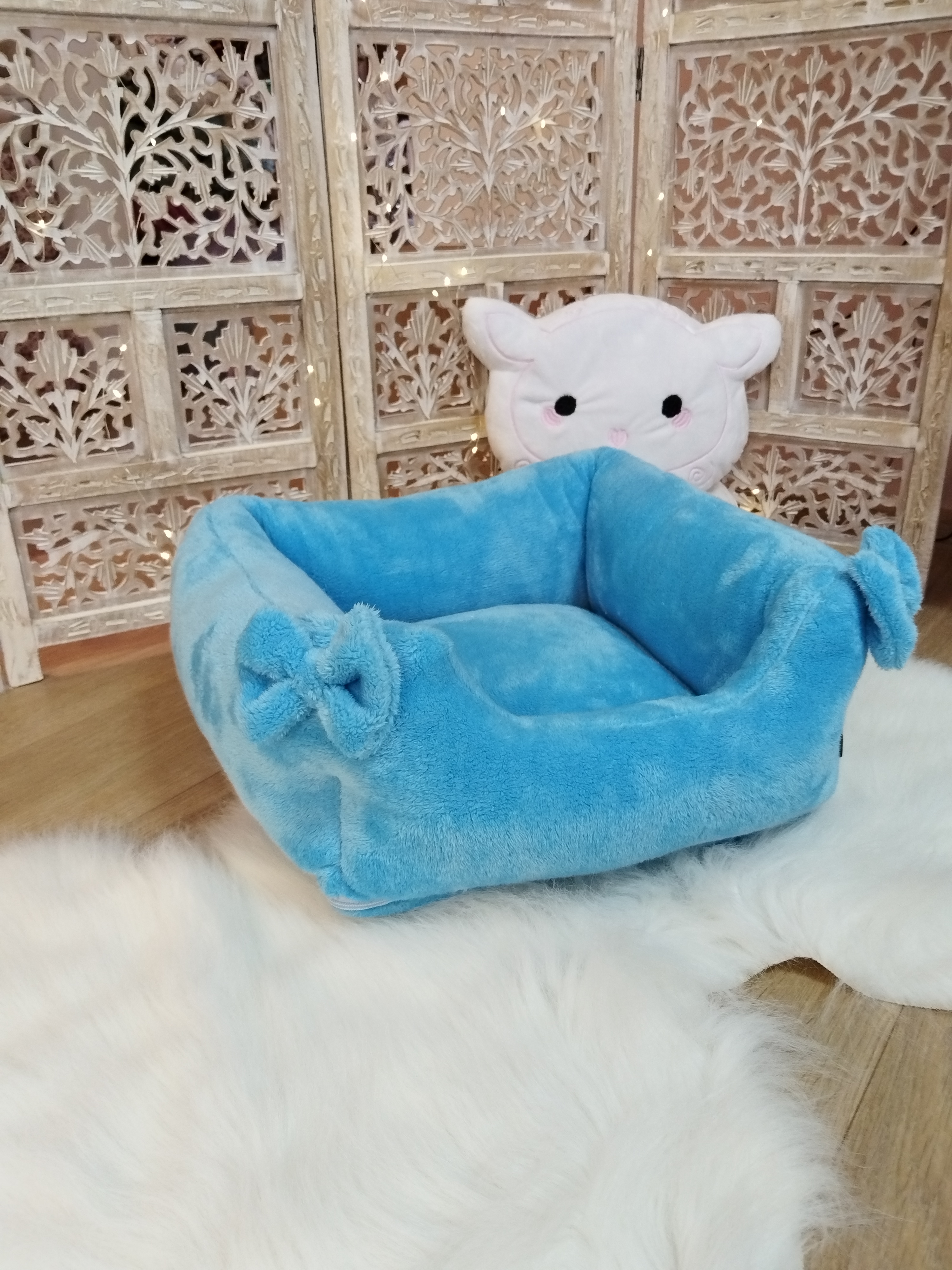 Divan - Pilou Bleu Cristal