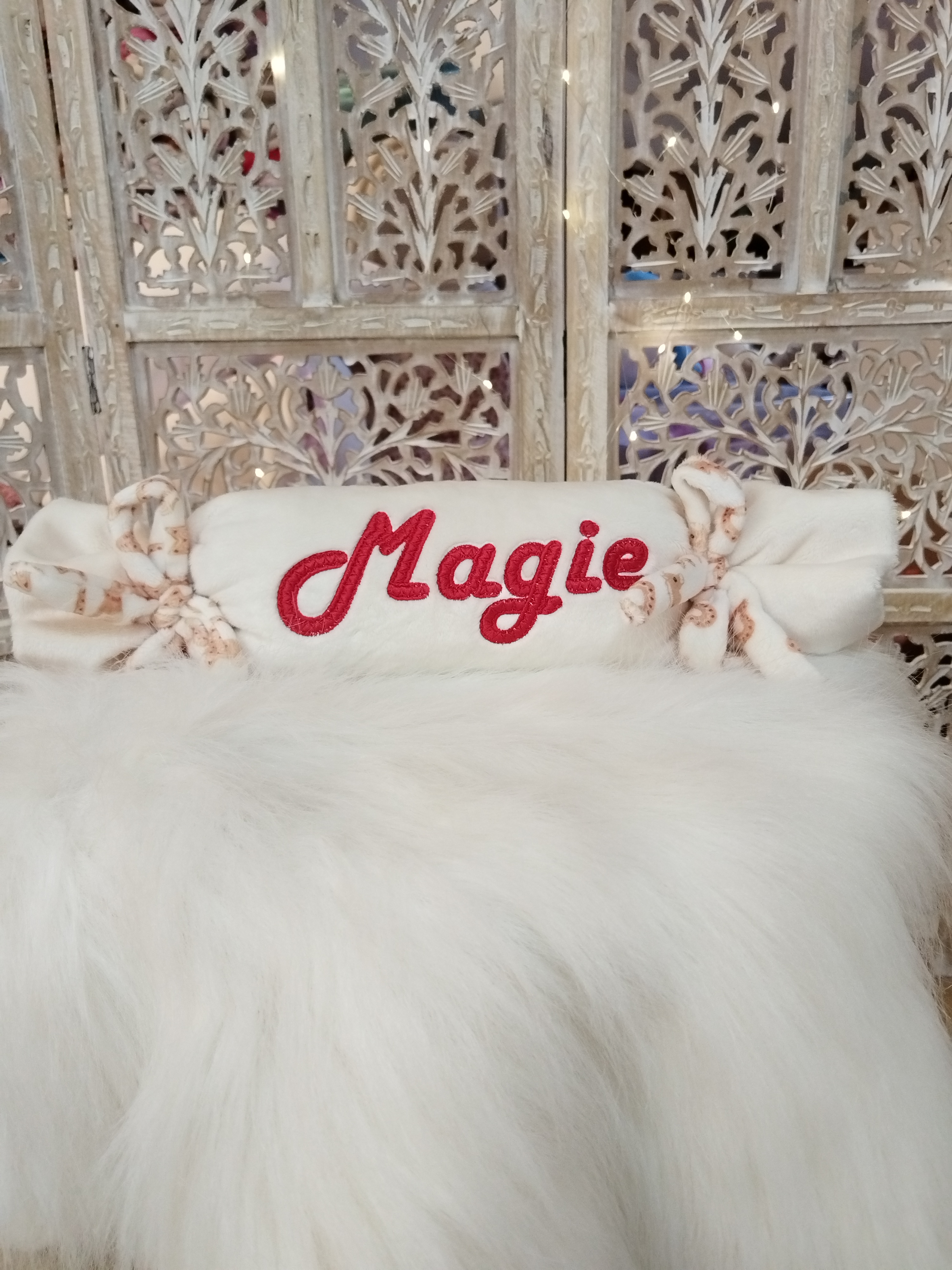 Coussin Bonbon Cookie Magie