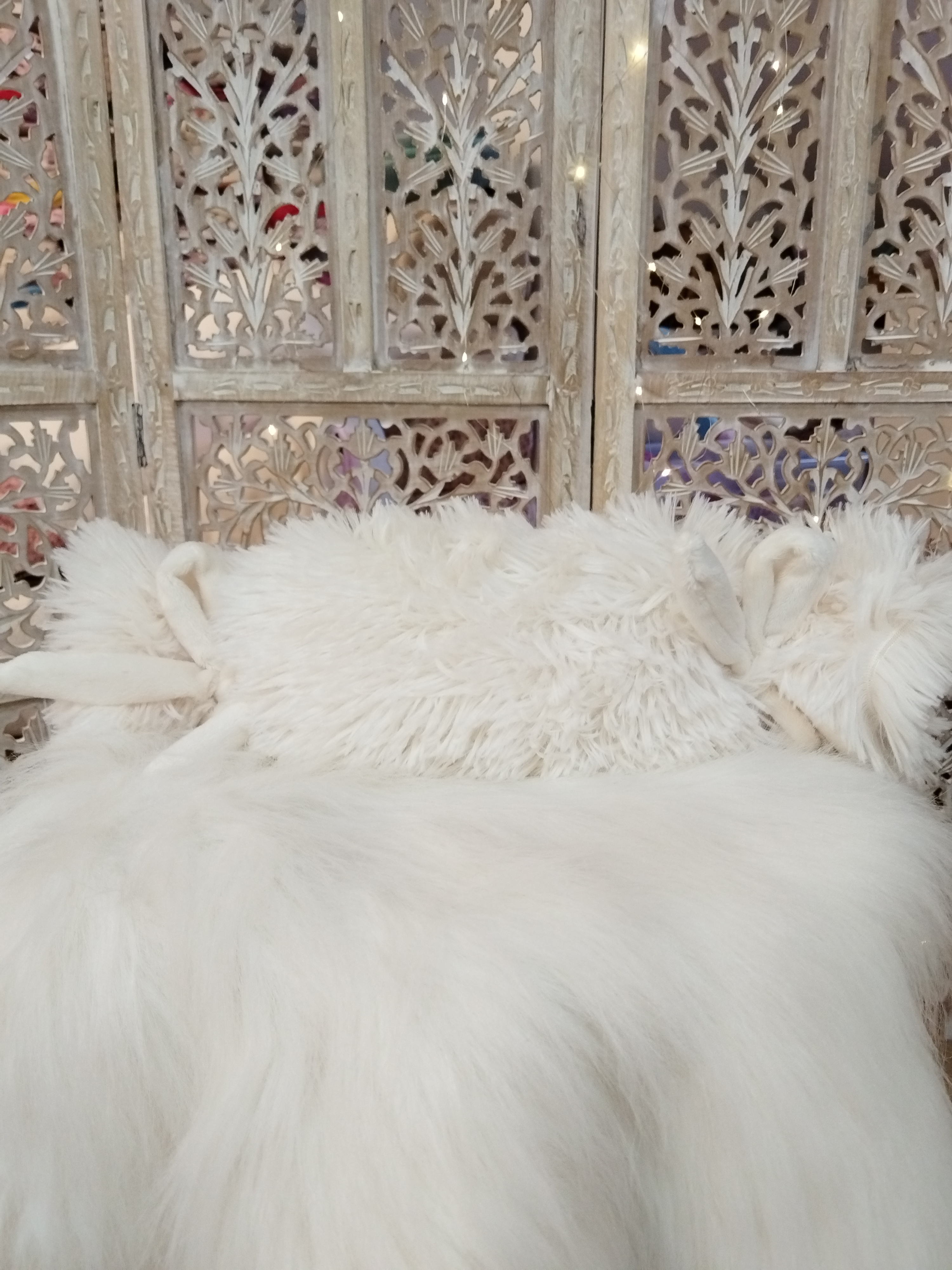 Coussin Bonbon Danse Vanille