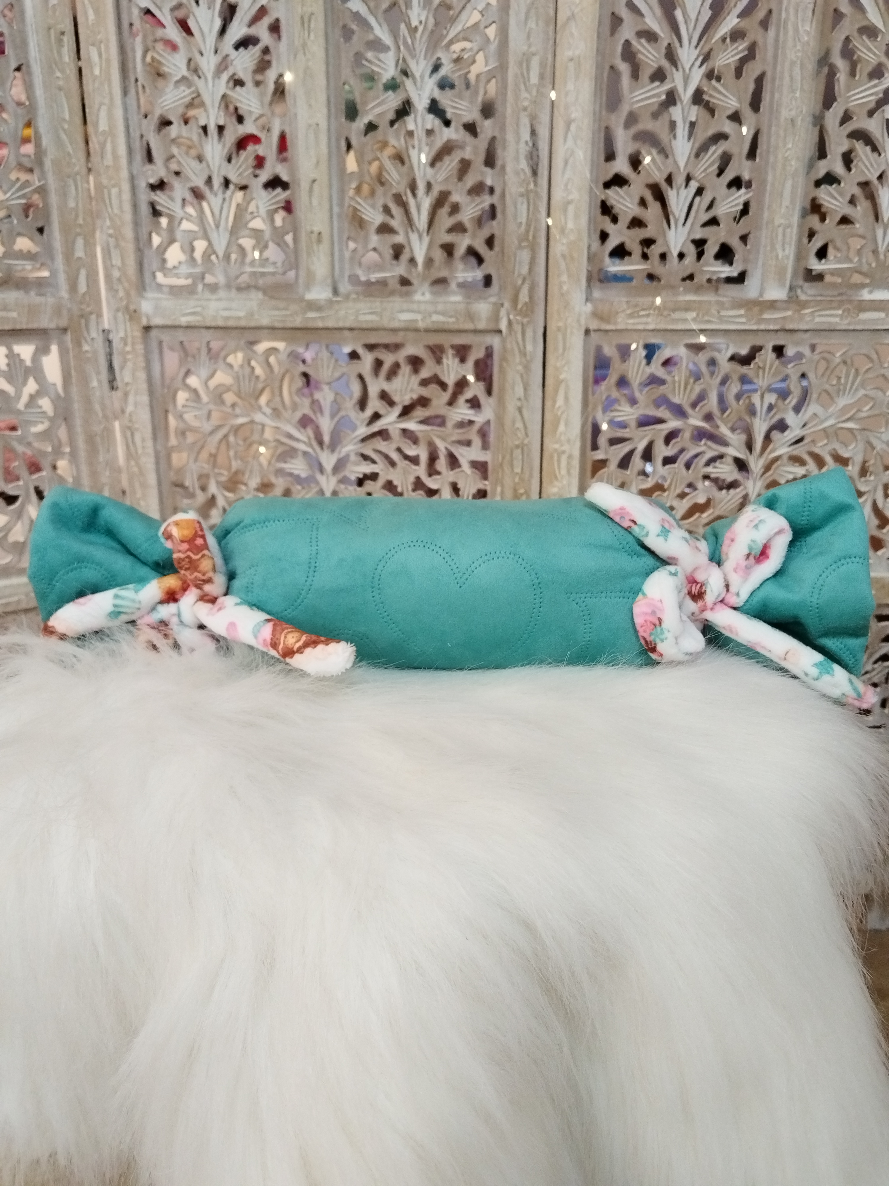 Coussin Bonbon Aqua