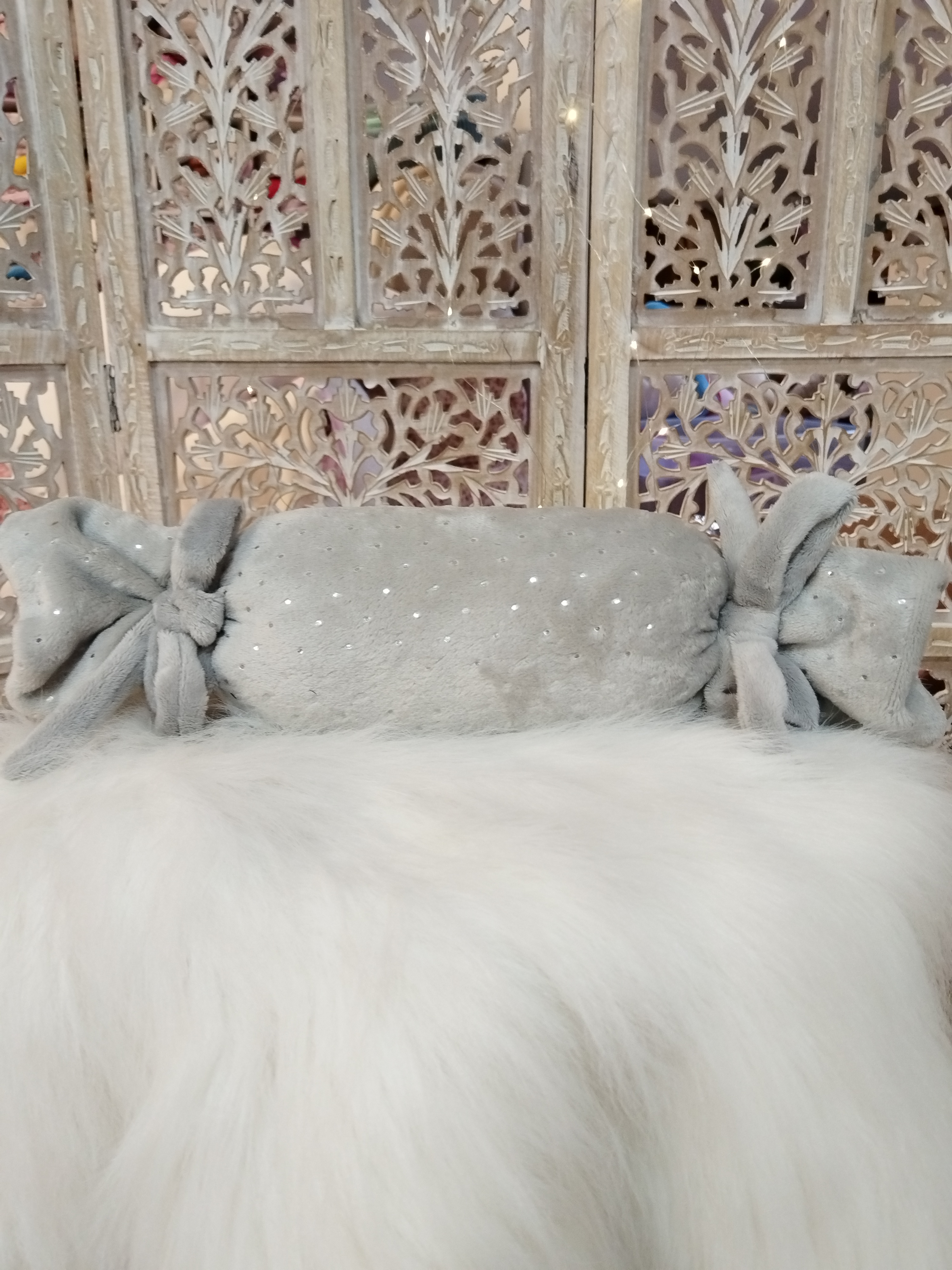 Coussin Bonbon Paillettes