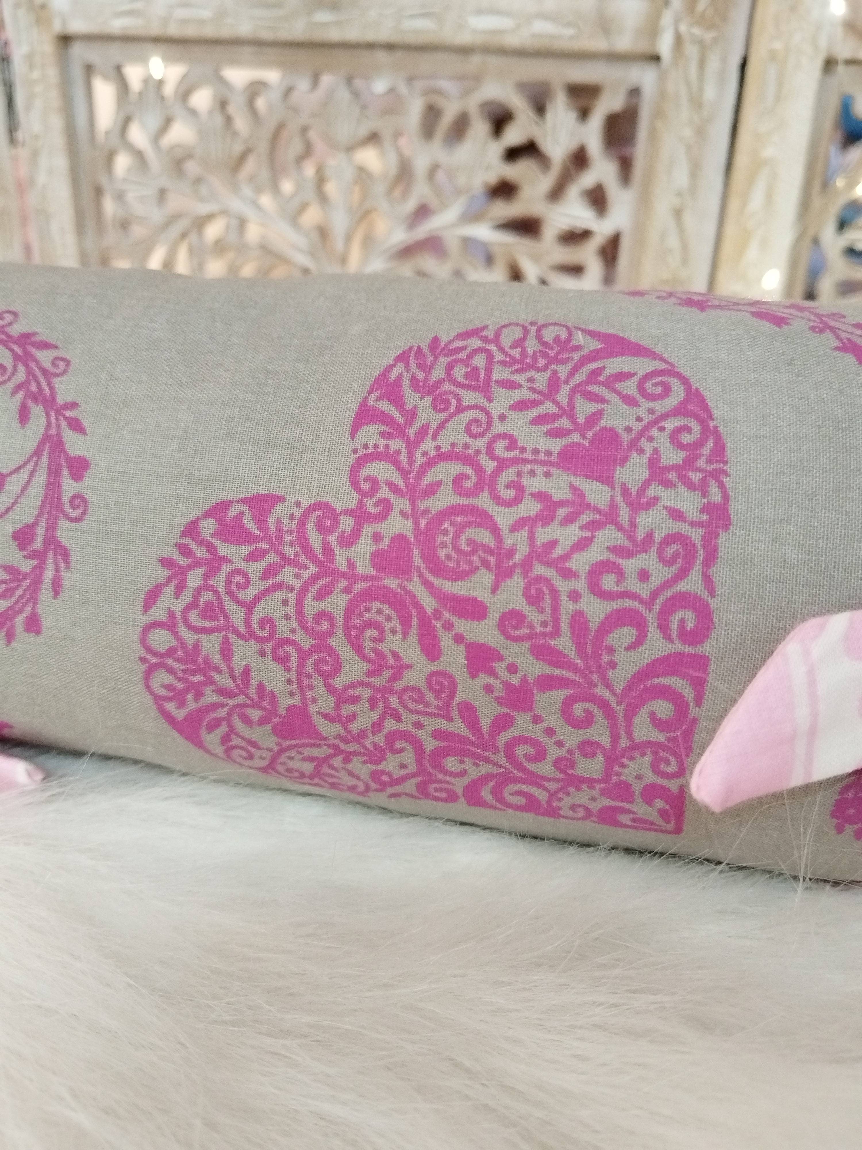 Coussin Bonbon Shabby Love