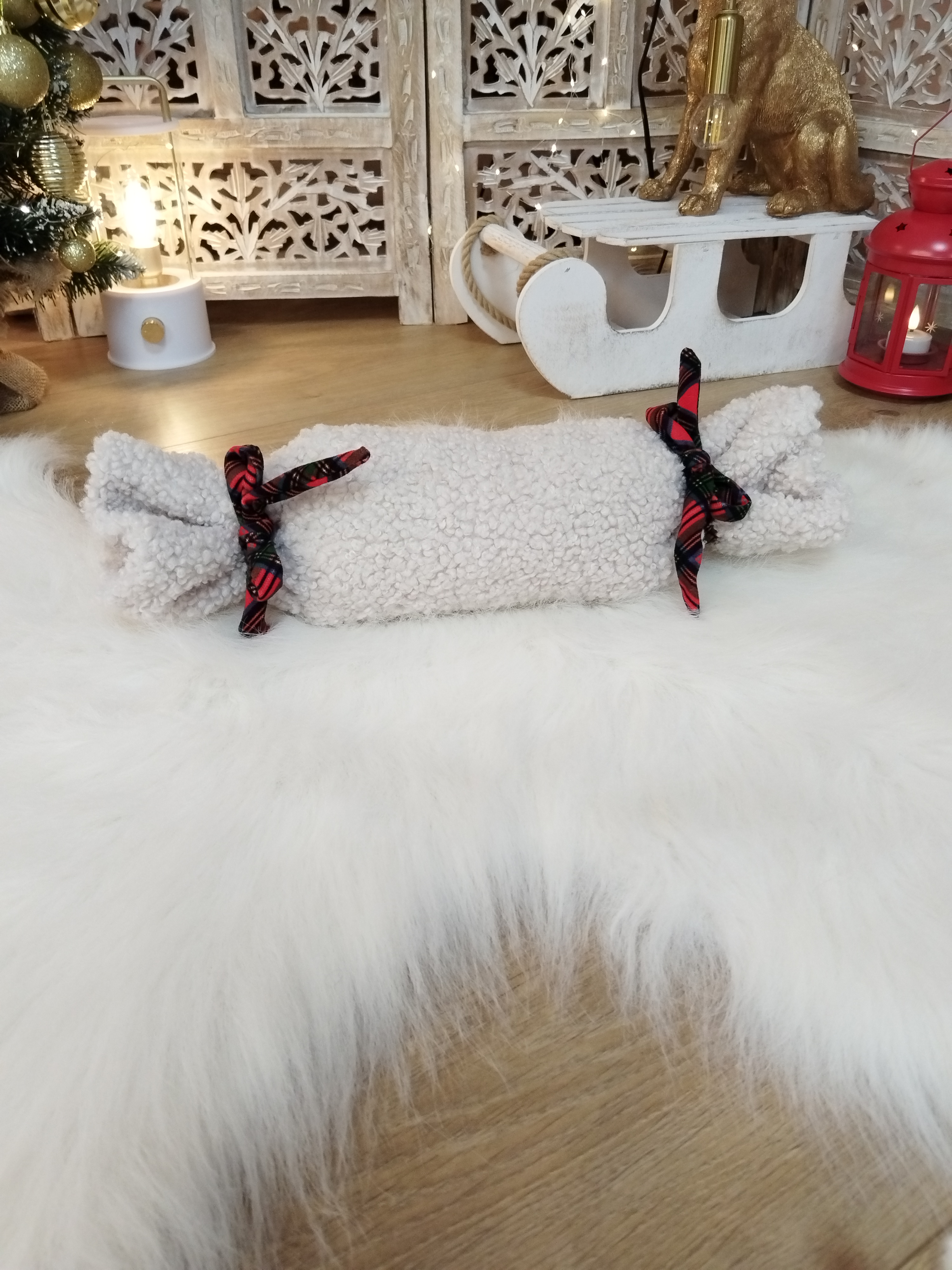 Coussin Bonbon Tradition Bouclette