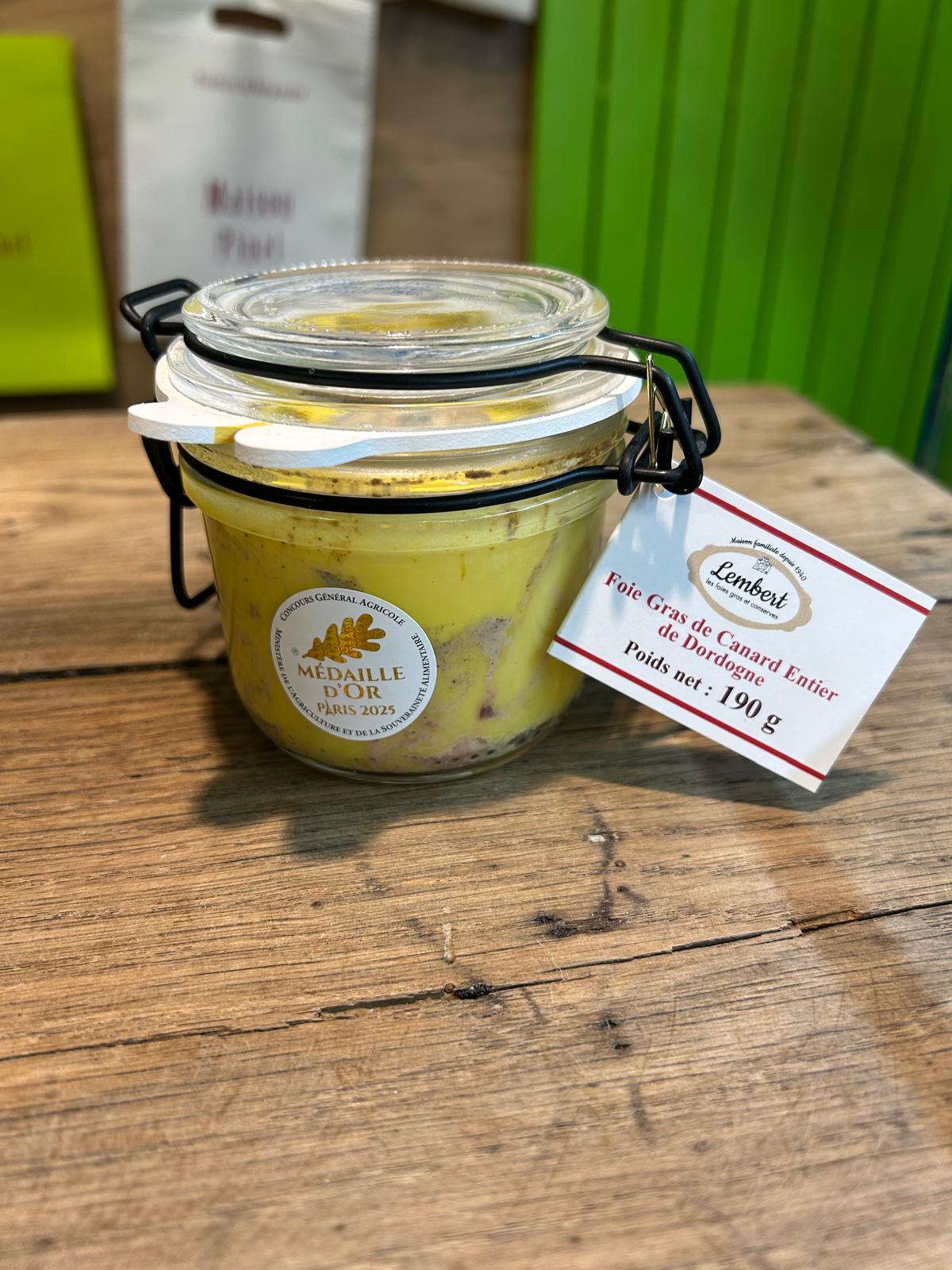 Foie Gras de Canard Entier de Dordogne 