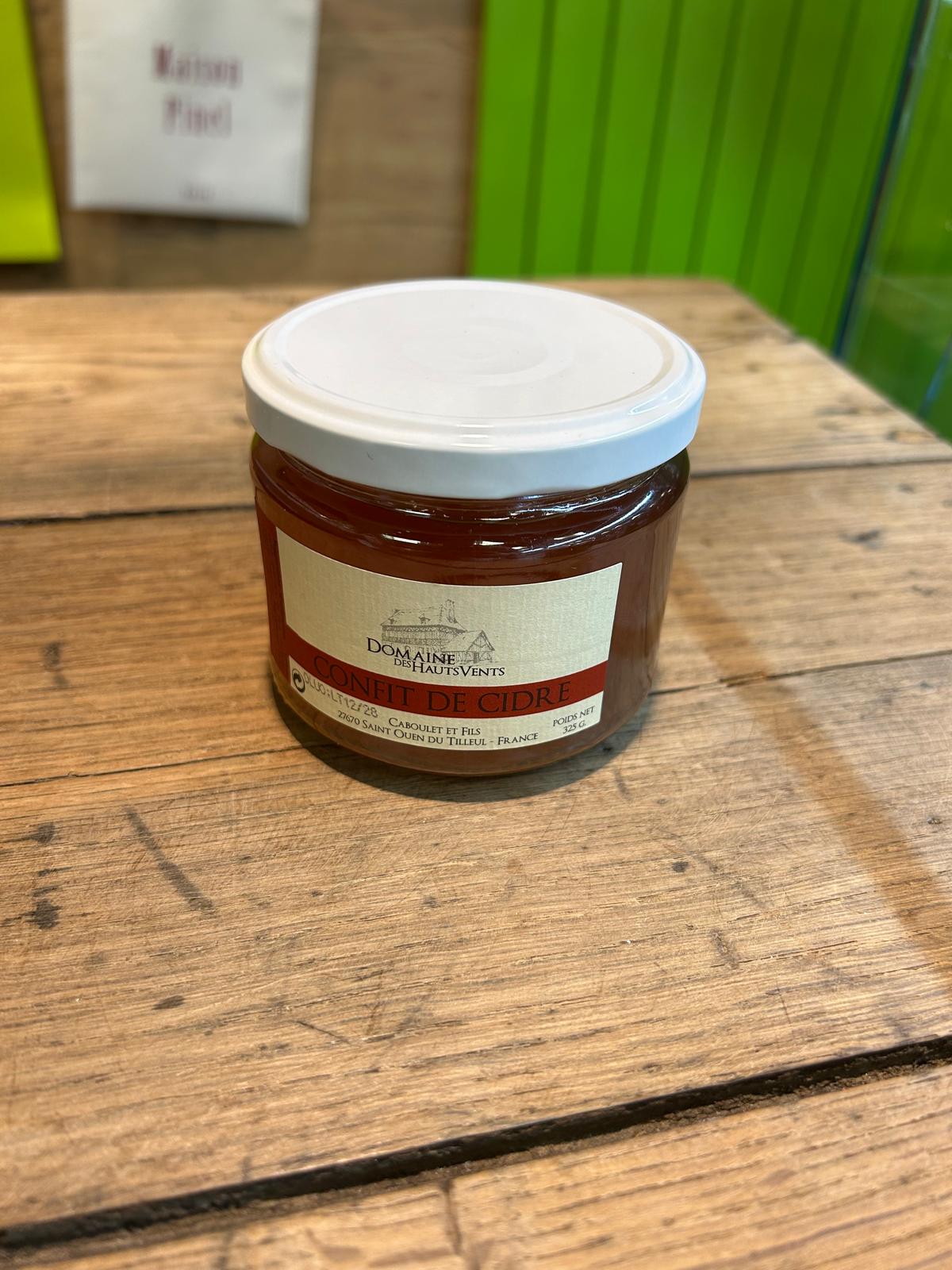 Confit de cidre - Domaine des Hauts Vents