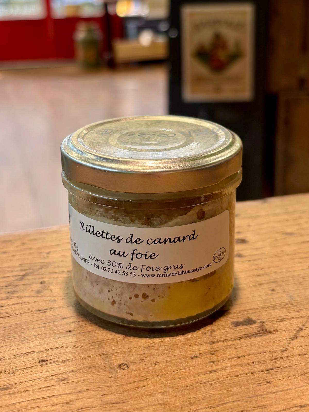 Rillette de Canard au Foie Gras