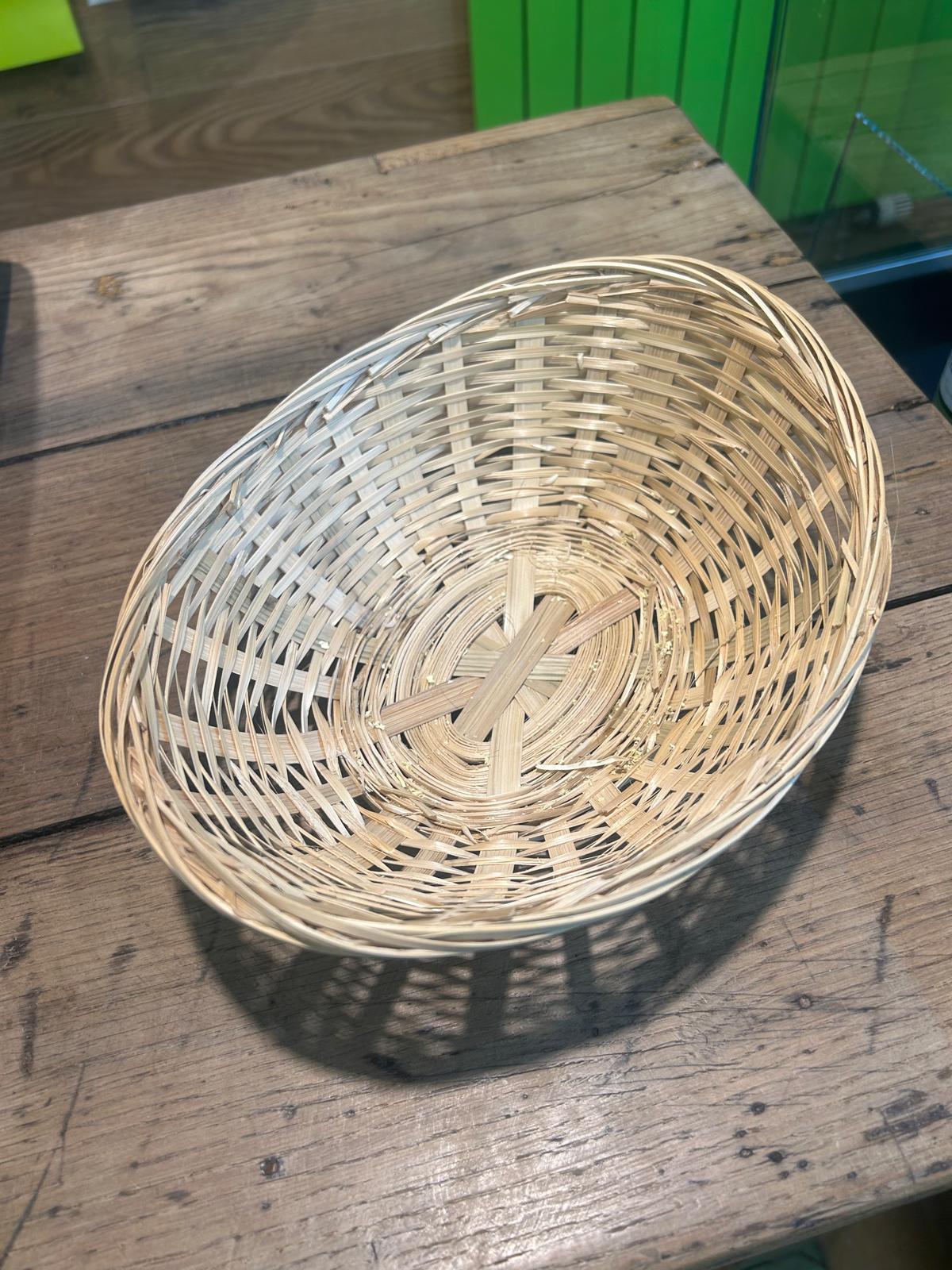 Petite corbeille en Osier - Ovale