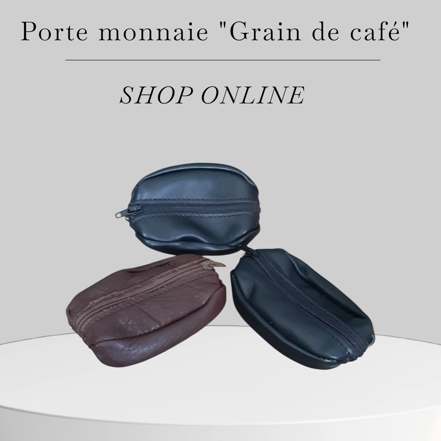 Porte monnaie Grain de café