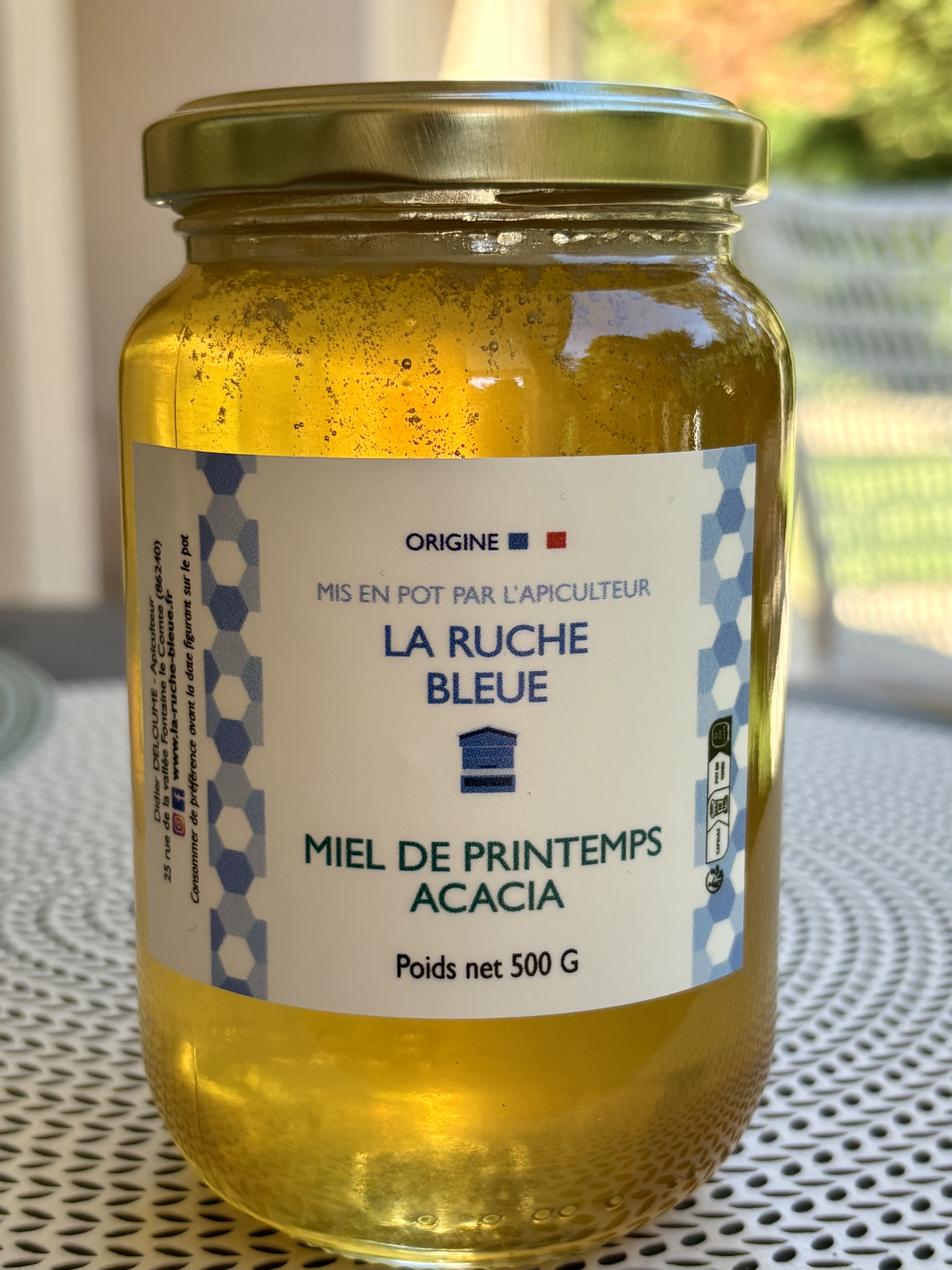 Miel de printemps dominante acacia