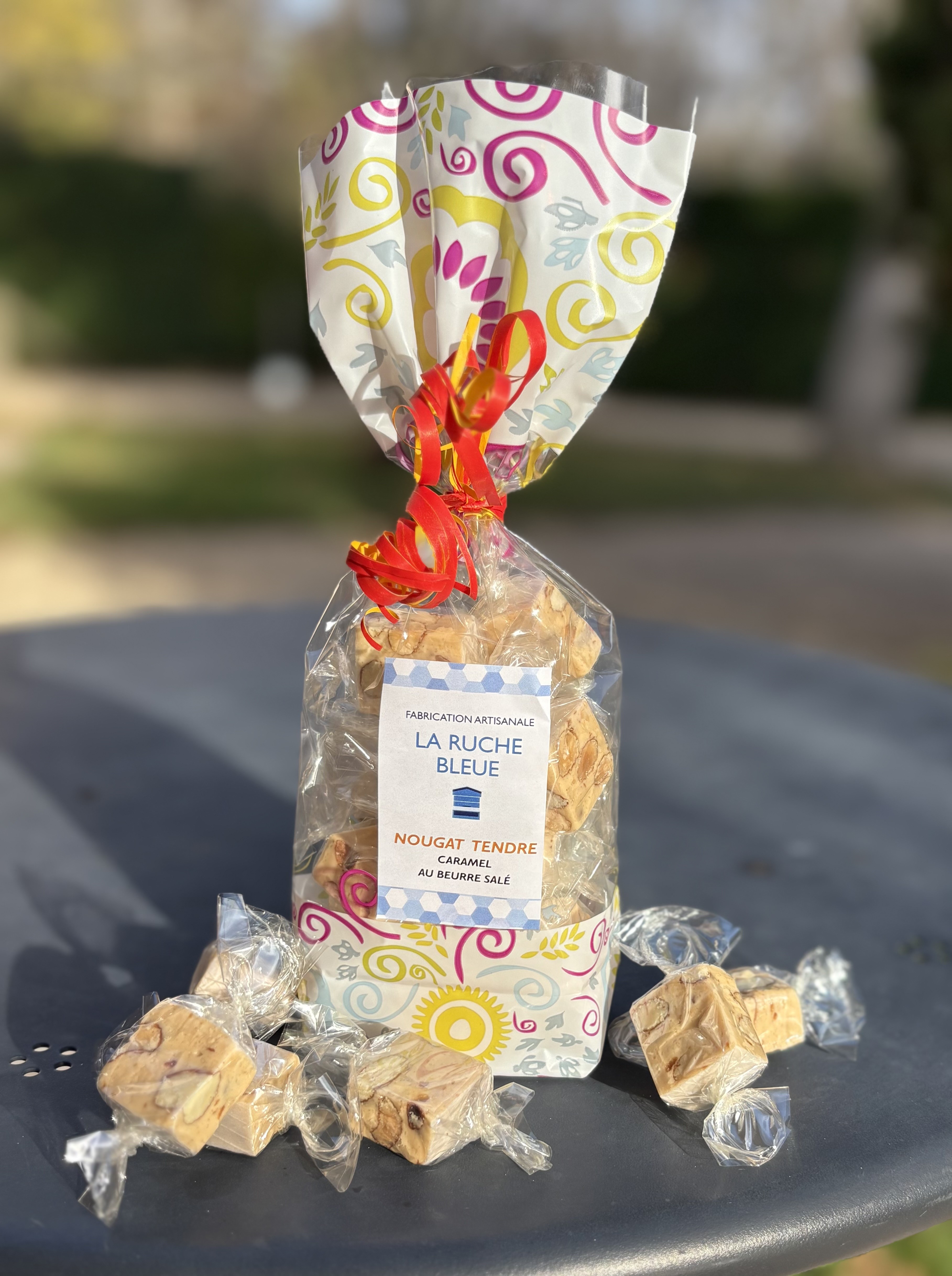 Nougats tendre en papillotes Caramel Beurre Salé