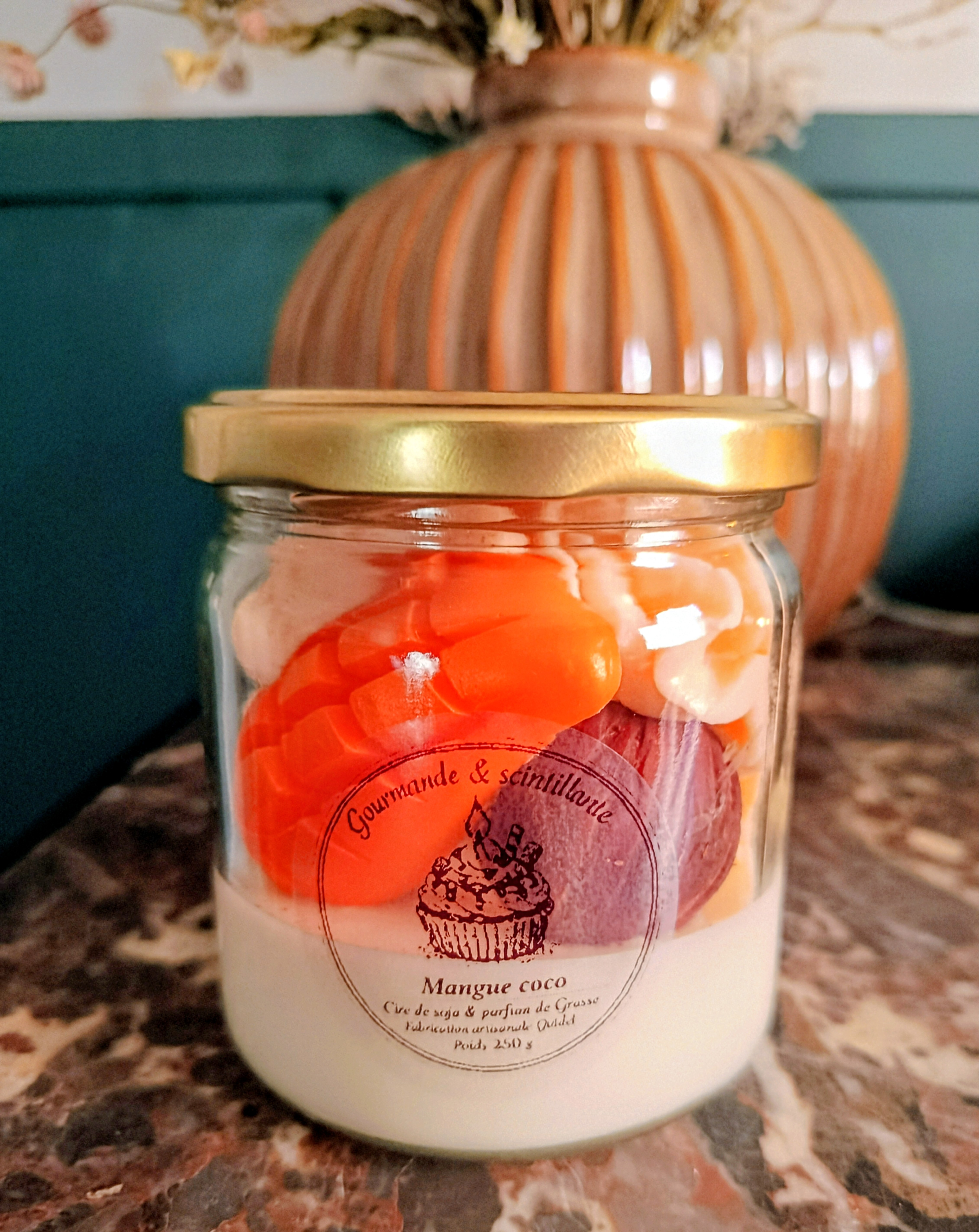 bougie mangue coco 250 g 
