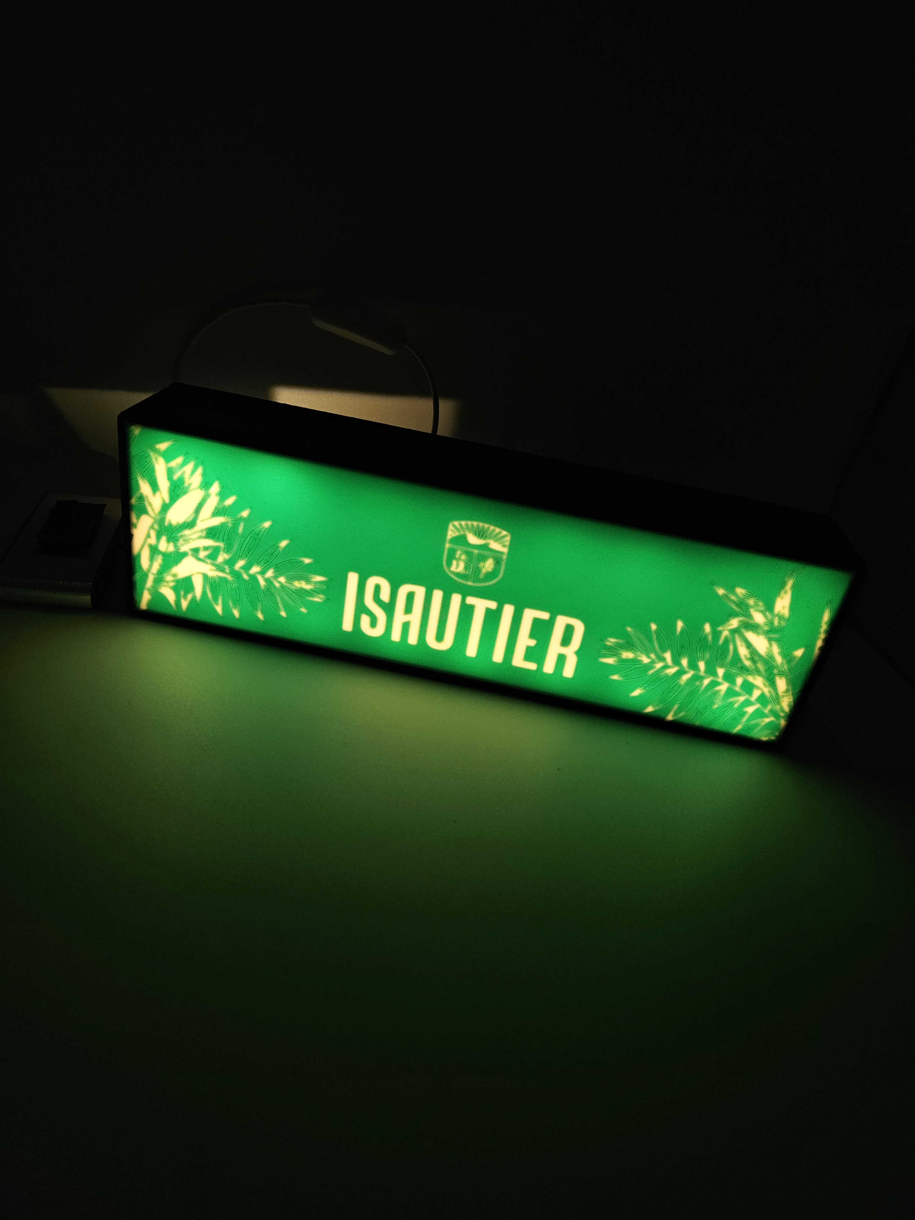 Lampe à led lumineuse Isautier