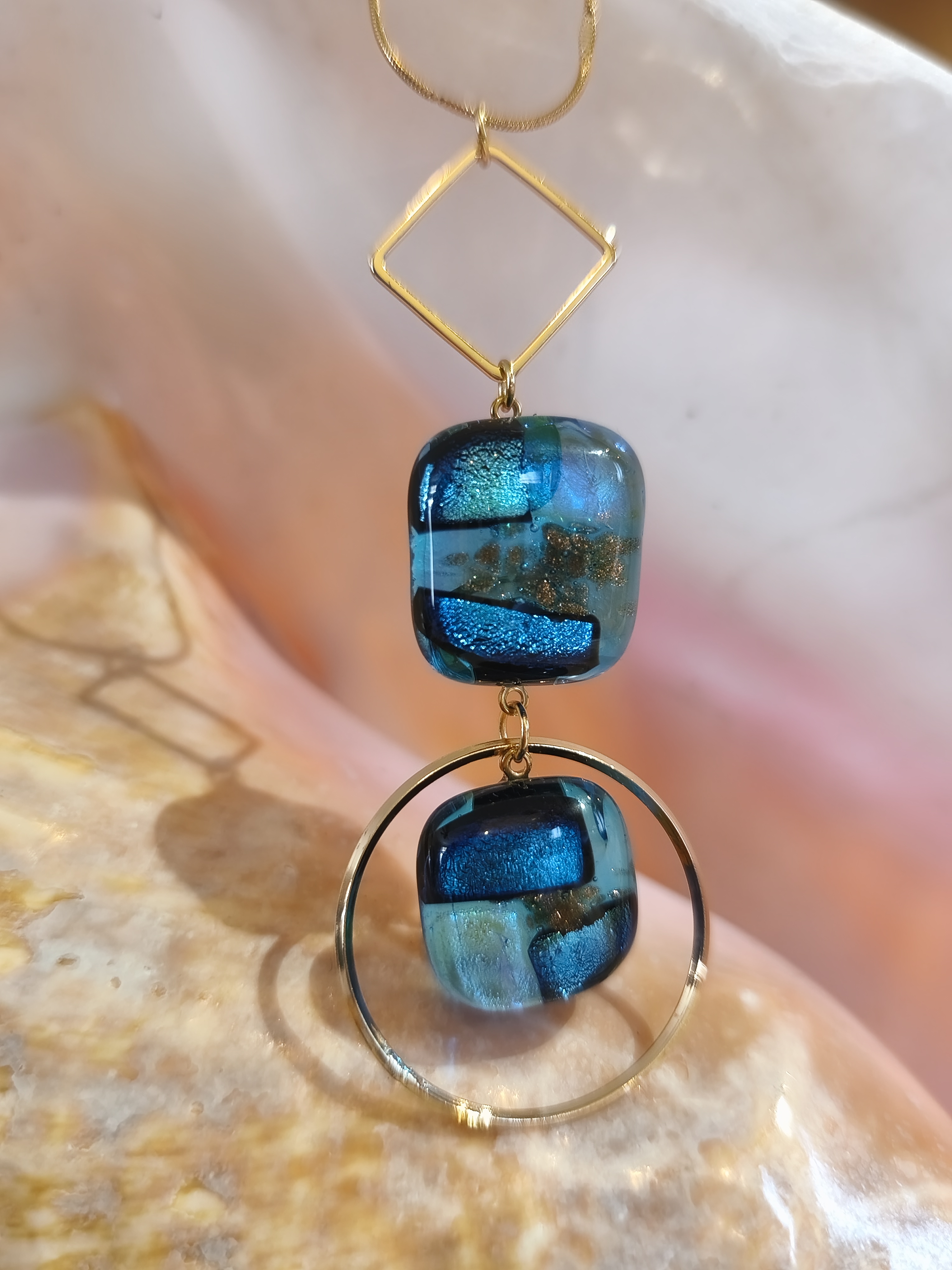 Collier double perle