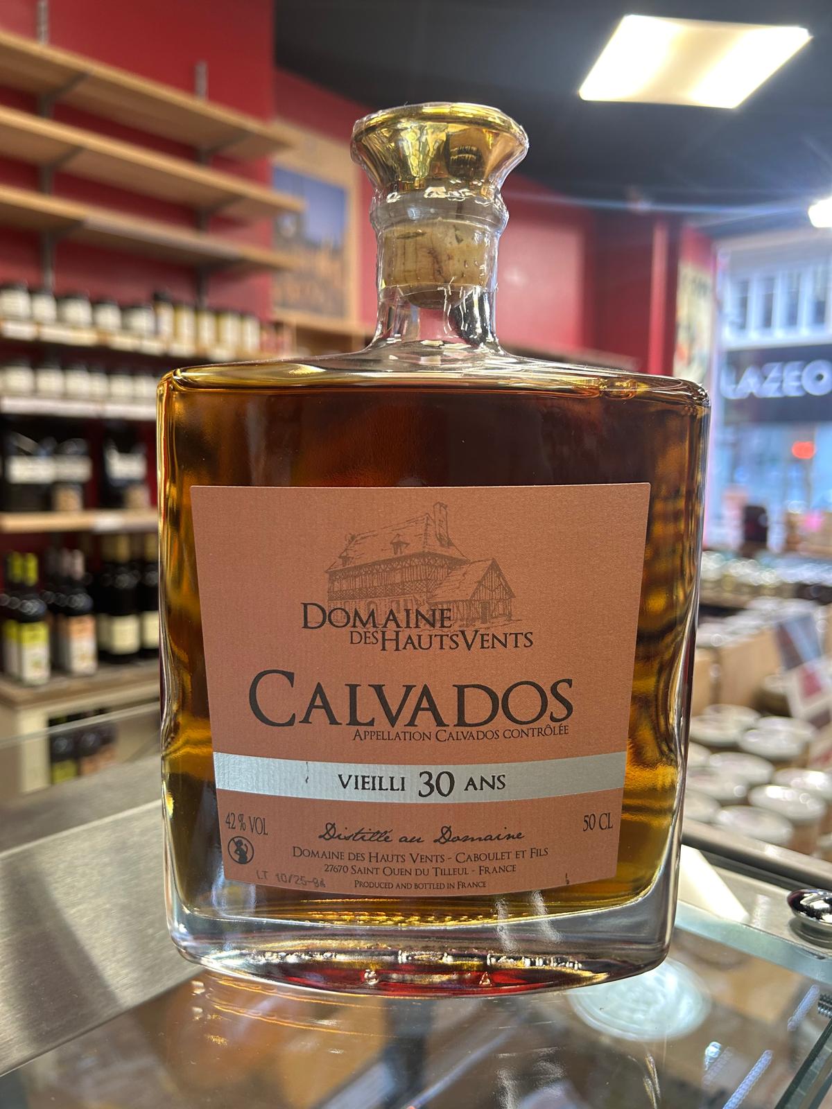Calvados 30 ans - Domaine des Hauts Vents