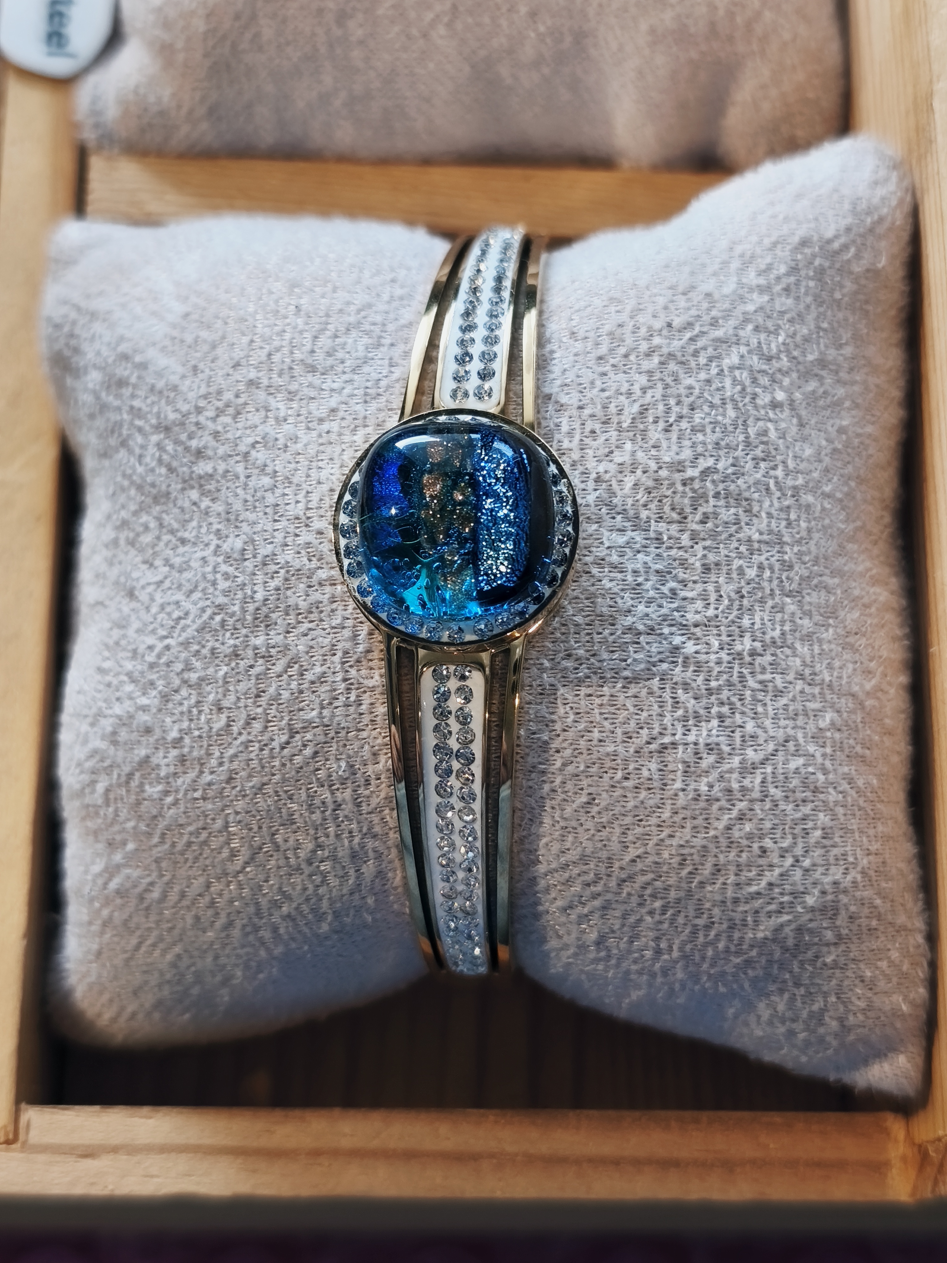 bracelet acier fermeture à ressort