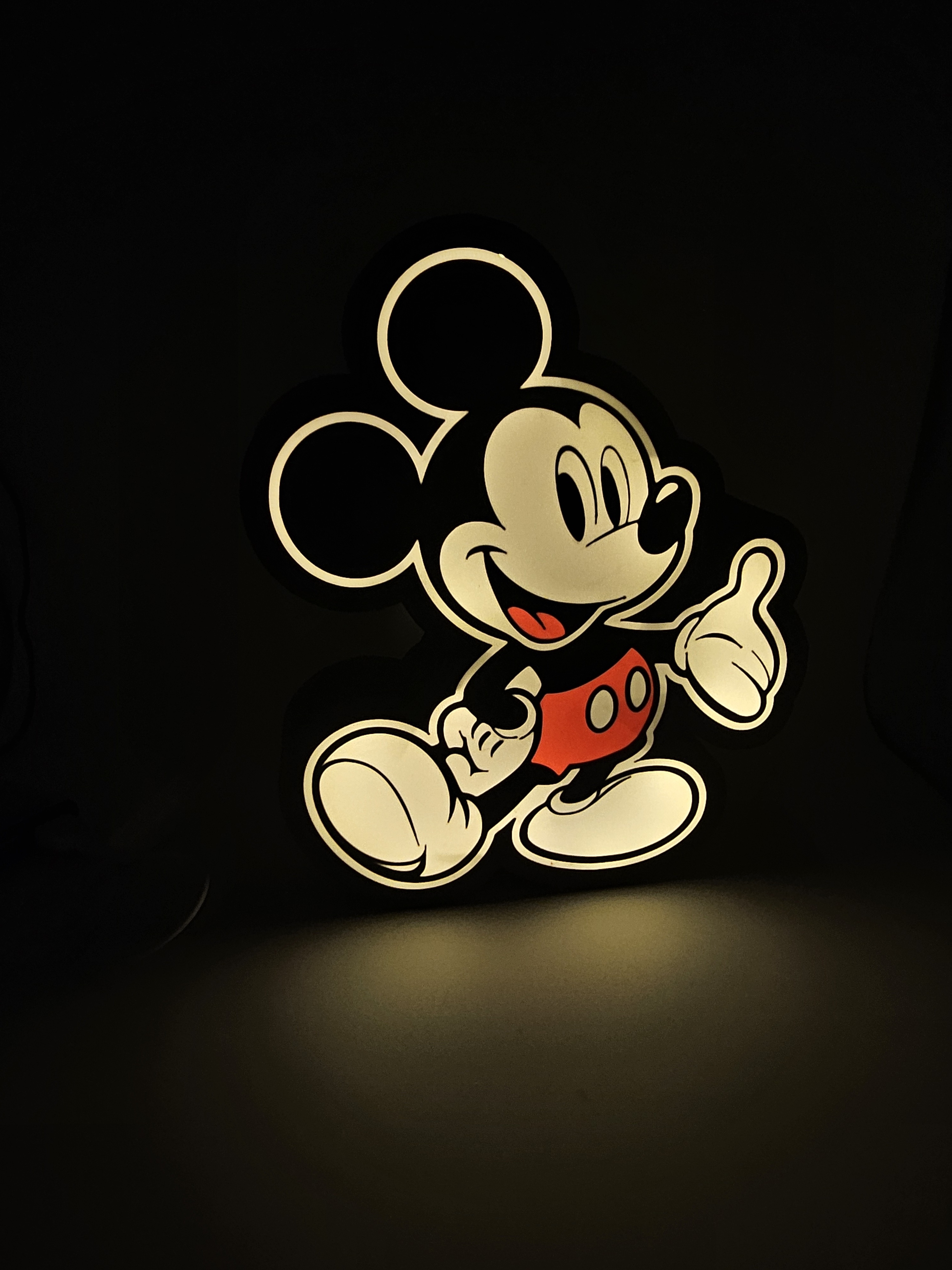 Lampe à Led lumineuse mickey Disney