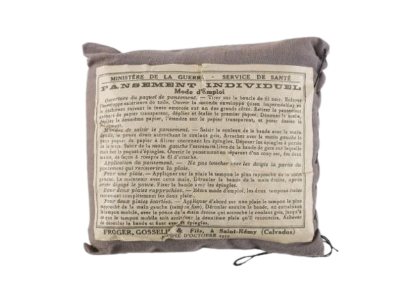 PANSEMENT INDIVIDUEL FRANCAIS 1939