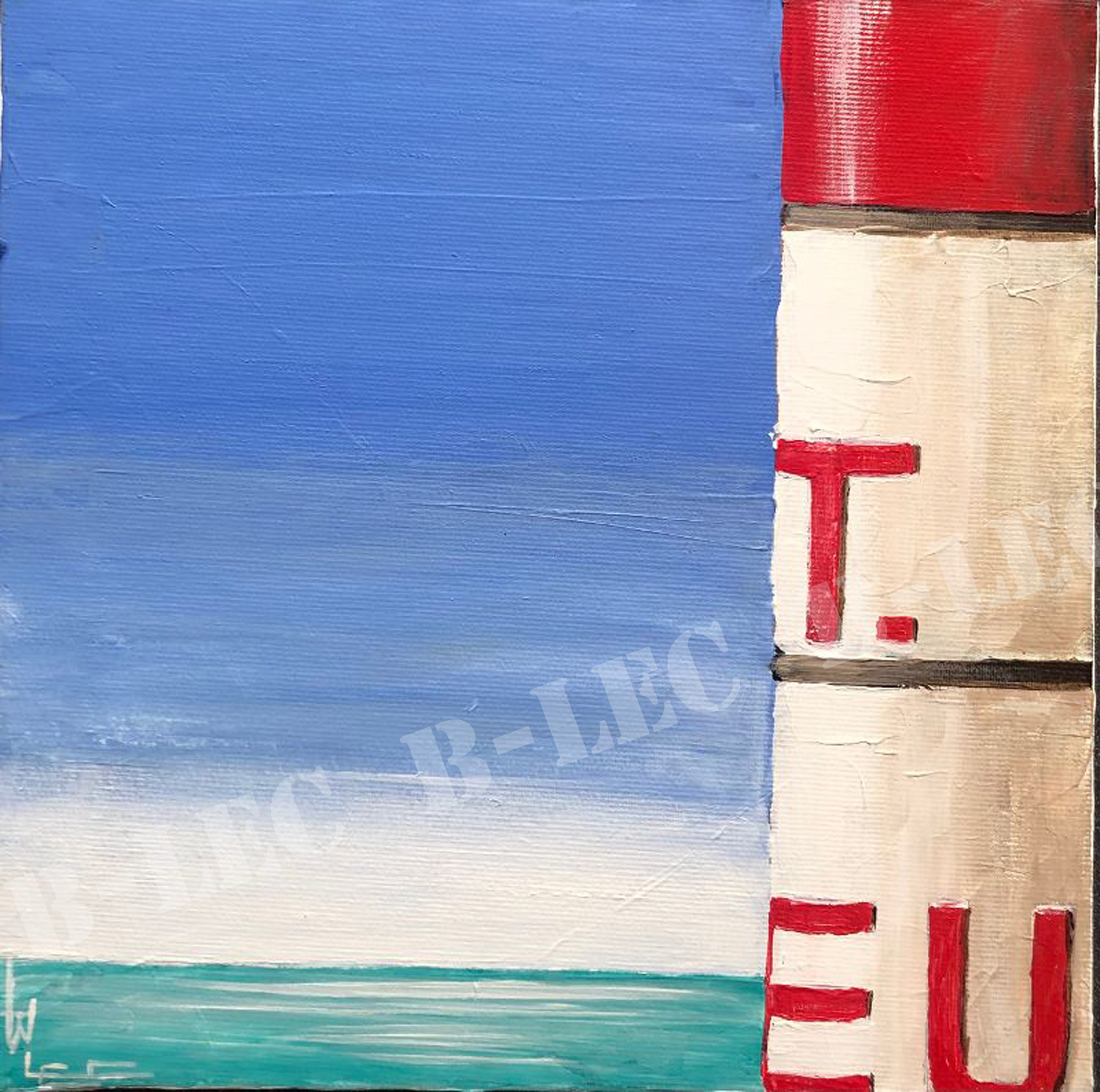 ..Gros plan sur le phare de St Mathieu