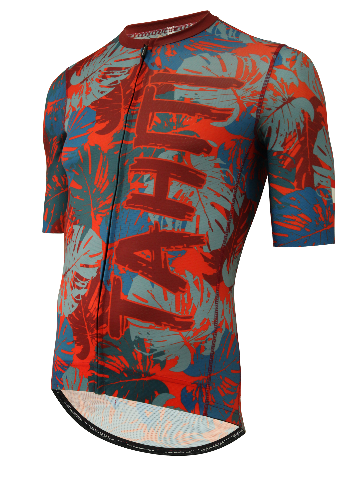 Maillot Racing Tahiti Palm 