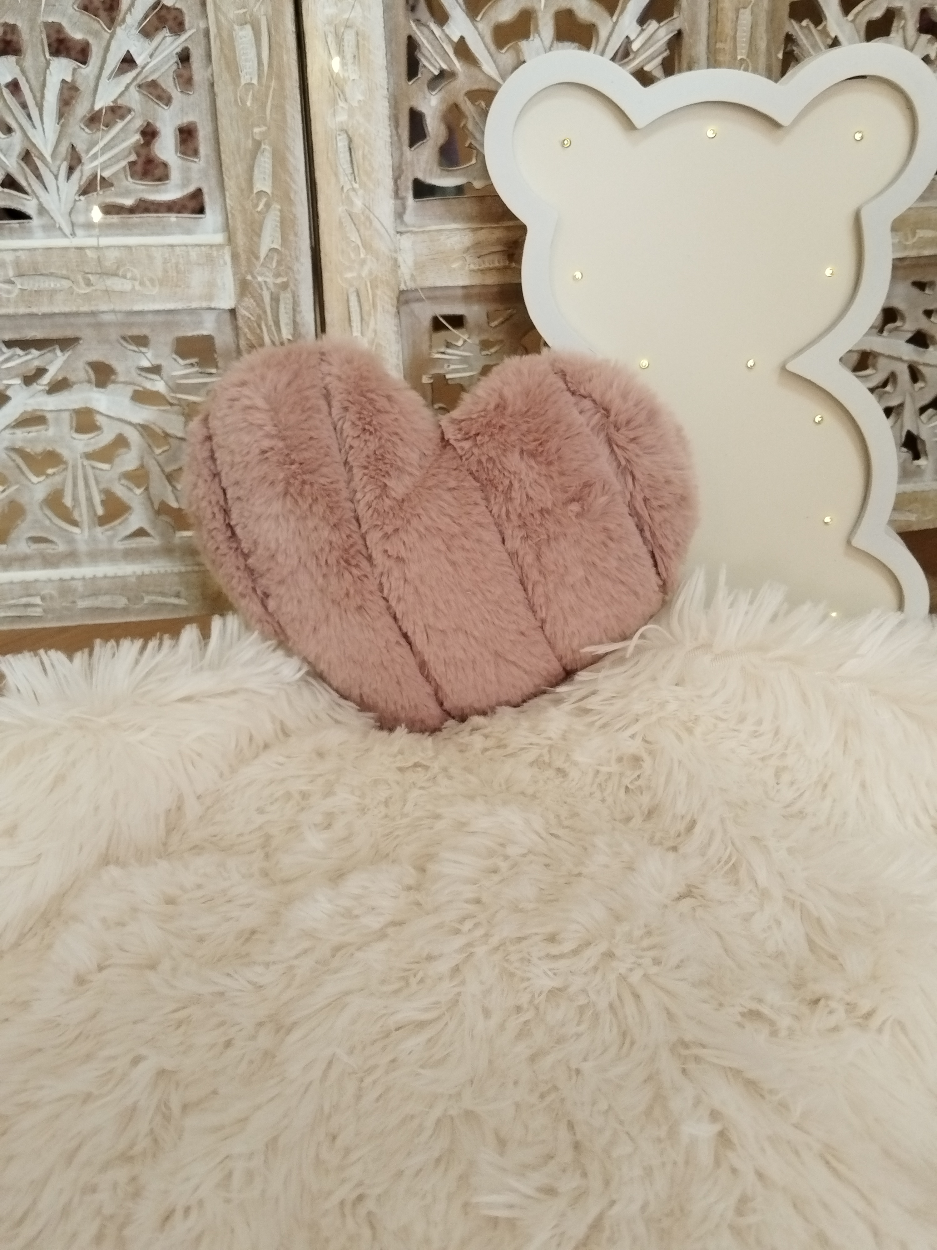 Coussin Coeur Clémence 