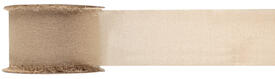 ruban crêpe naturel 40mm/5m