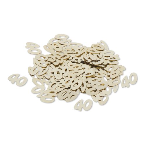 Confettis de Table 40 Papier Or 1cm - 17g