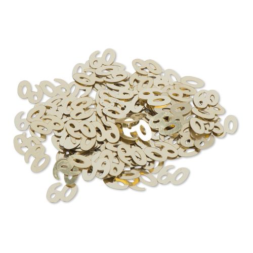 Confettis de Table 60 Papier Or 1cm - 17g