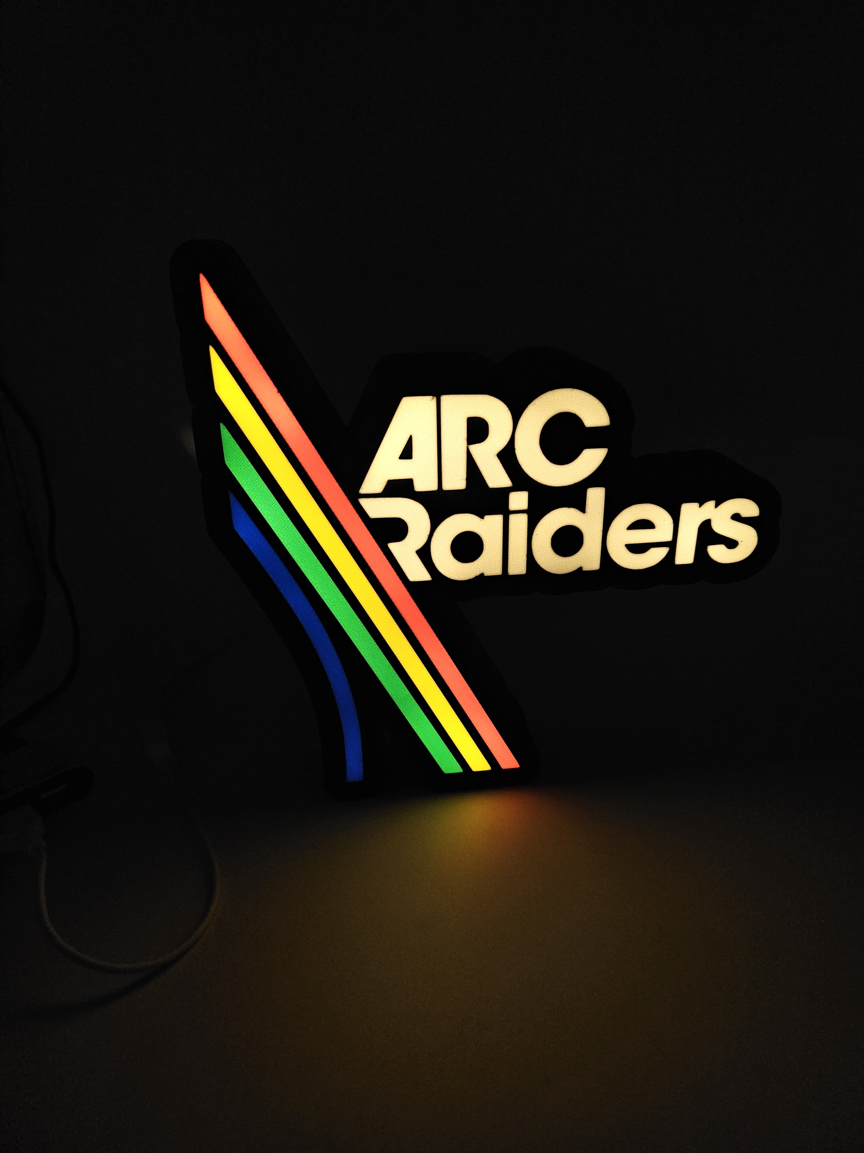 Lampe a led lumineuse arc raiders