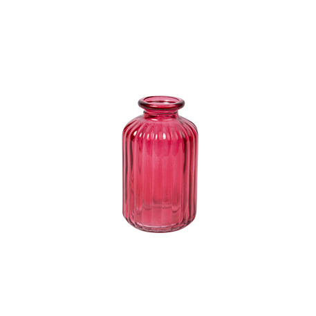 Vase Giorgia Verre Framboise Ø6,2x10cm - 190ml