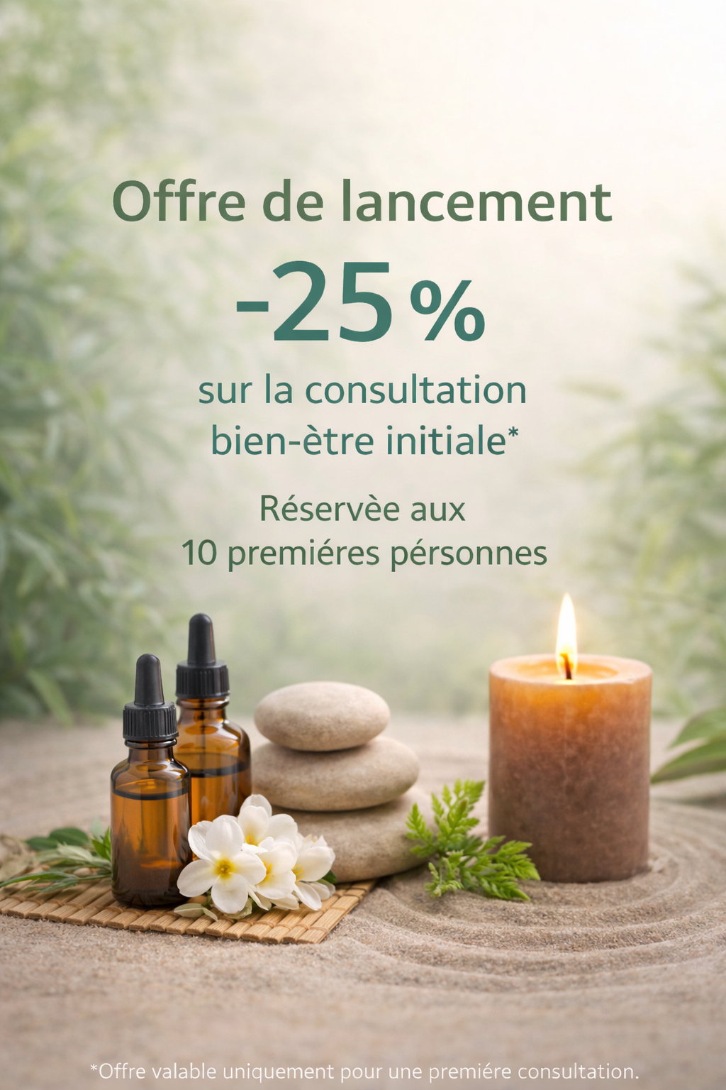 Consultation bien être initiale : Offre de lancement