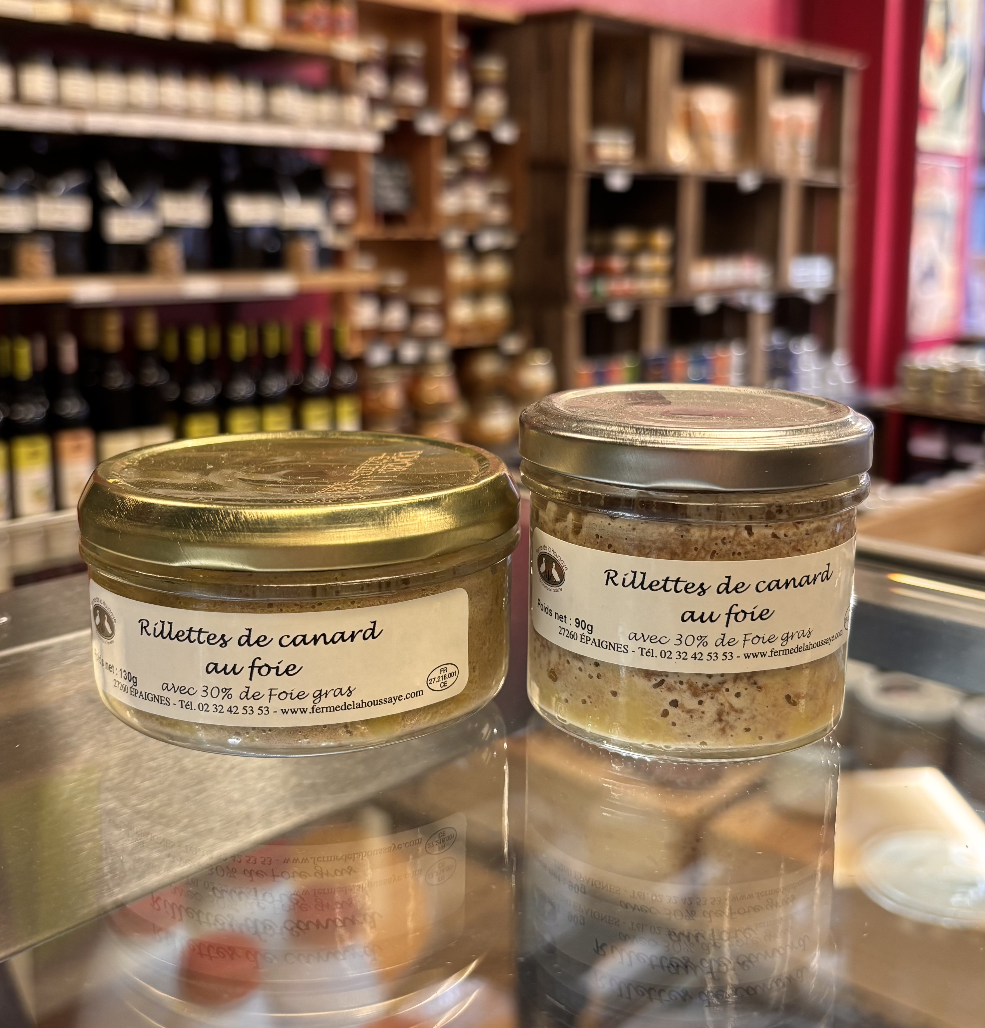 Rillette de Canard au Foie Gras