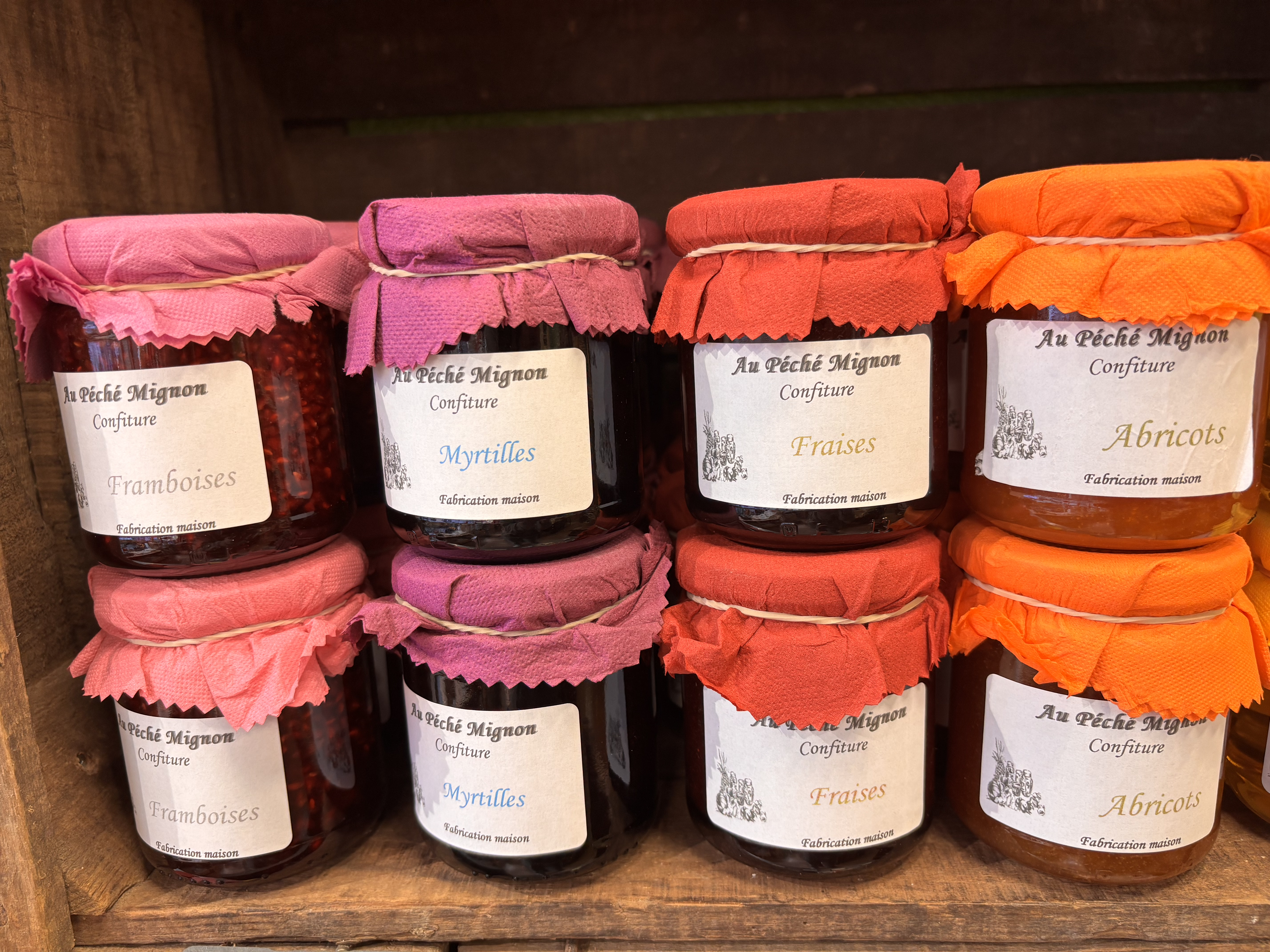 Confiture "Au Péché Mignon" 250g