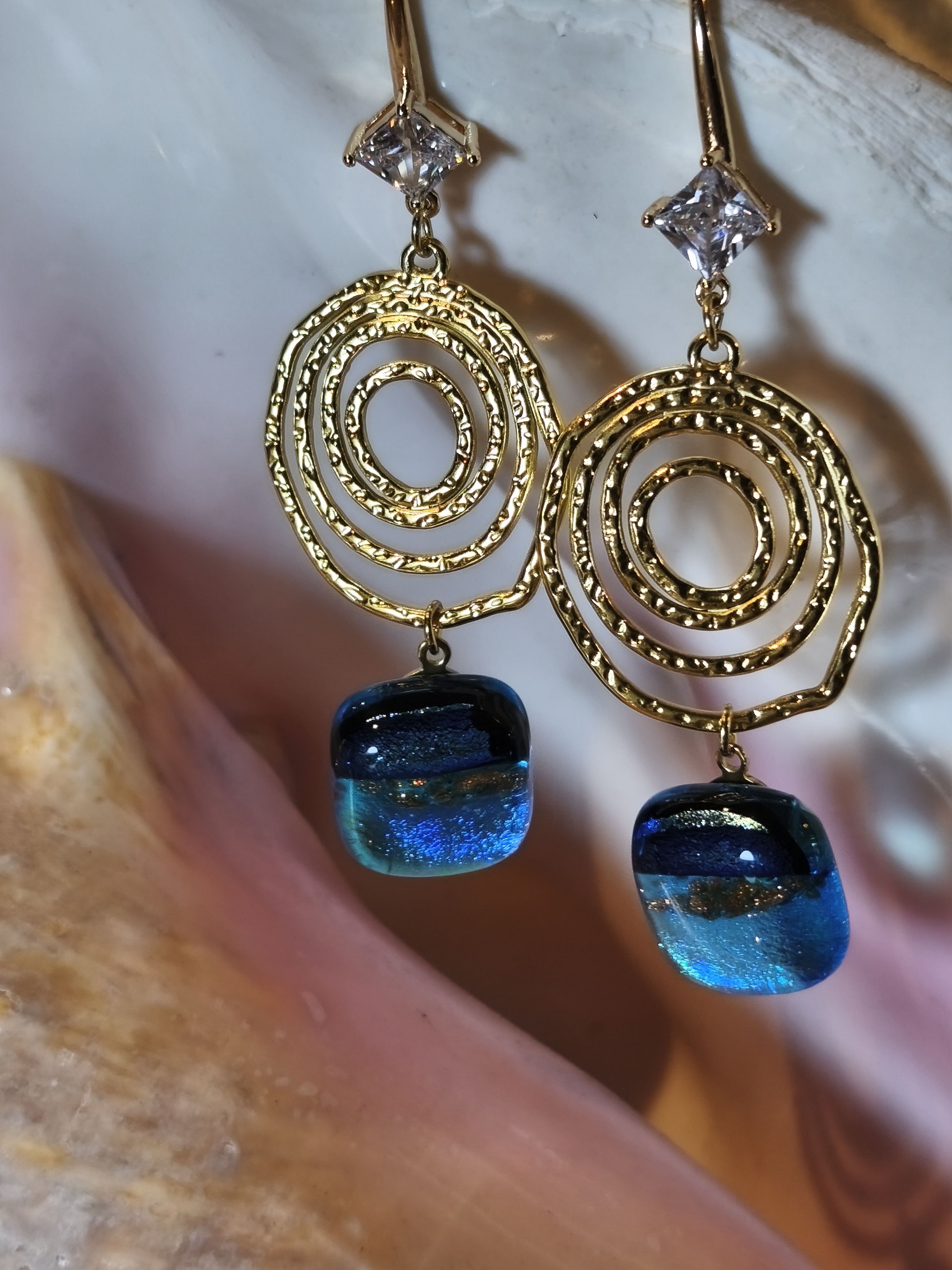 Boucles d'oreilles Soleil