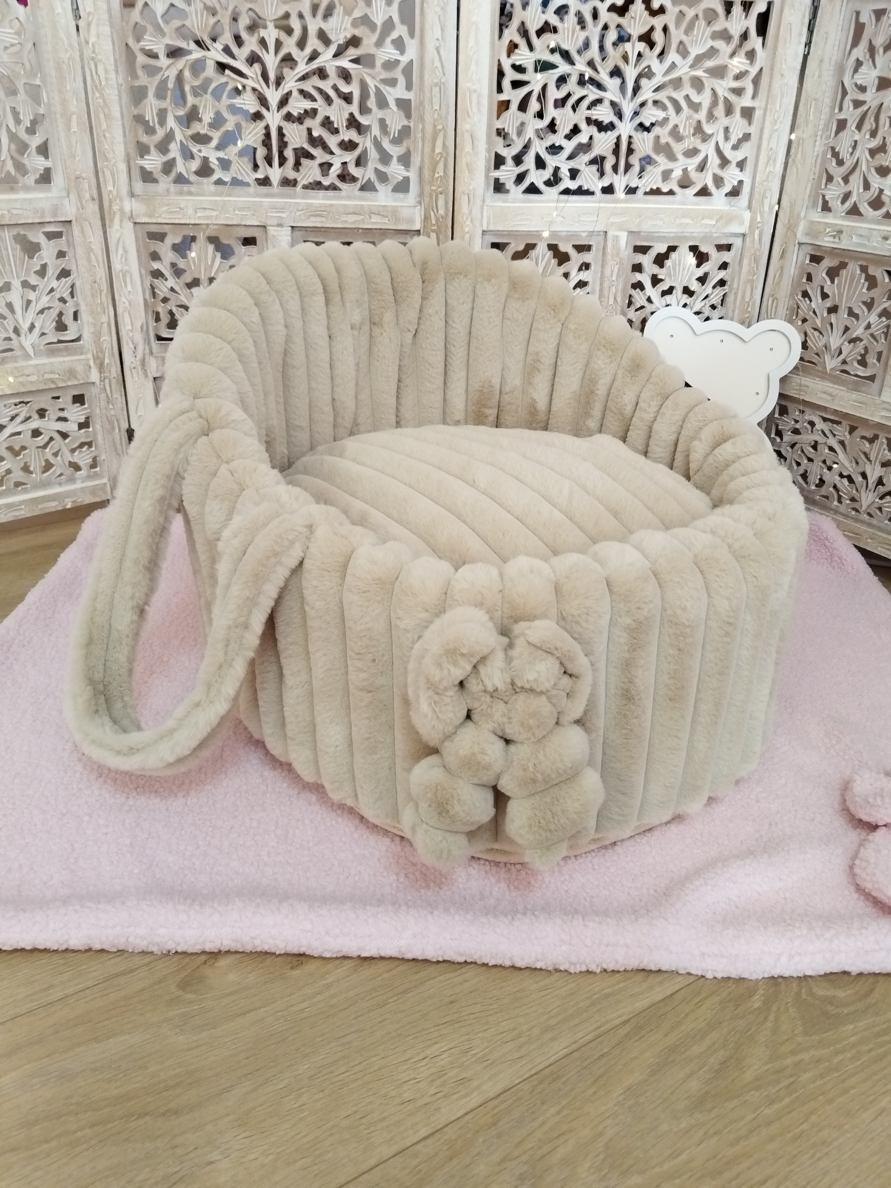 Housse Berceau - Rayon d'Aube Cotelée 