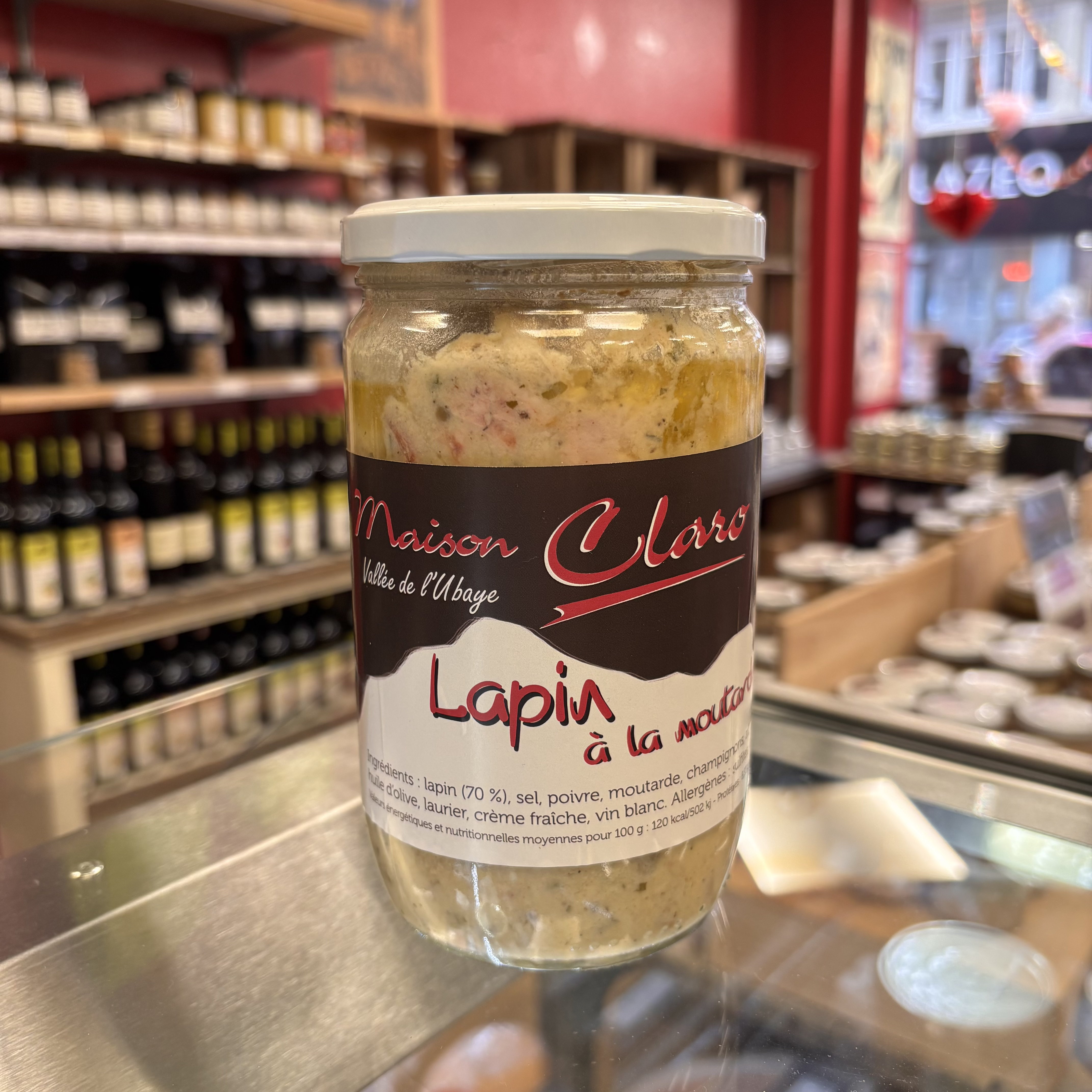 Lapin à la moutarde