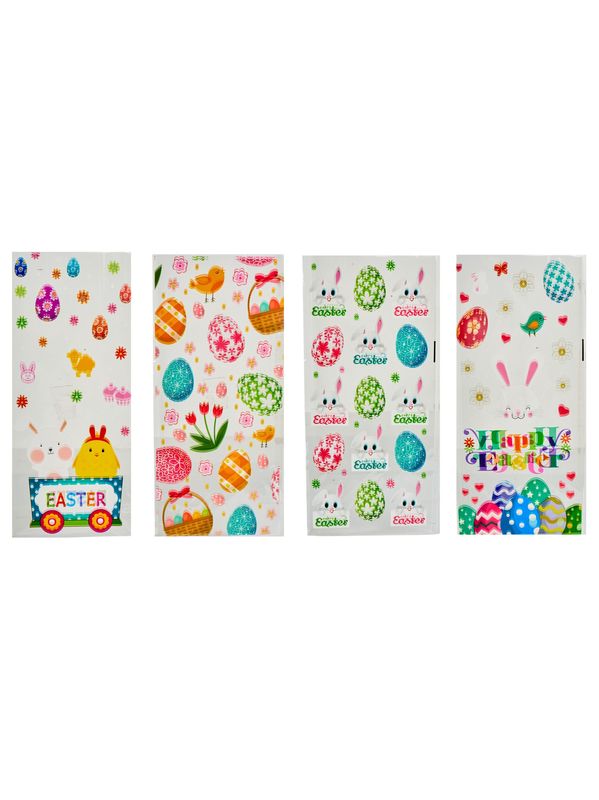 12 sachets pâques 27x12,5cm