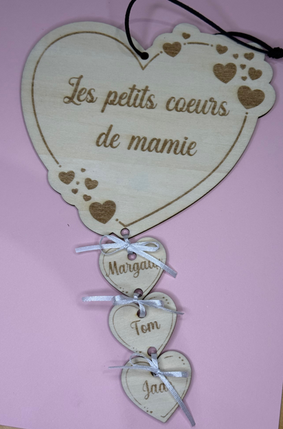 Les petits coeurs de Mamie