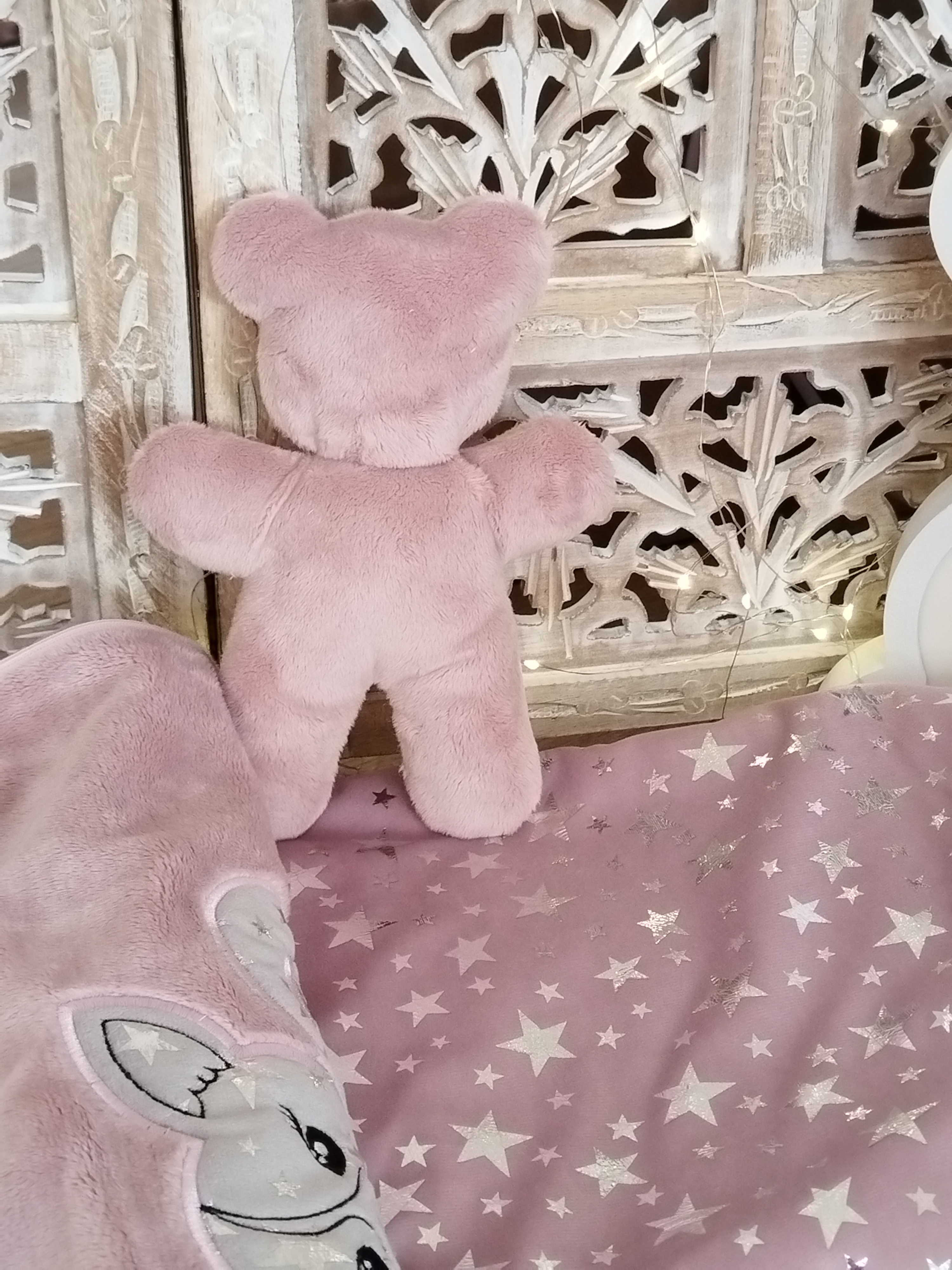 Jouet Ourson Rose Poudré