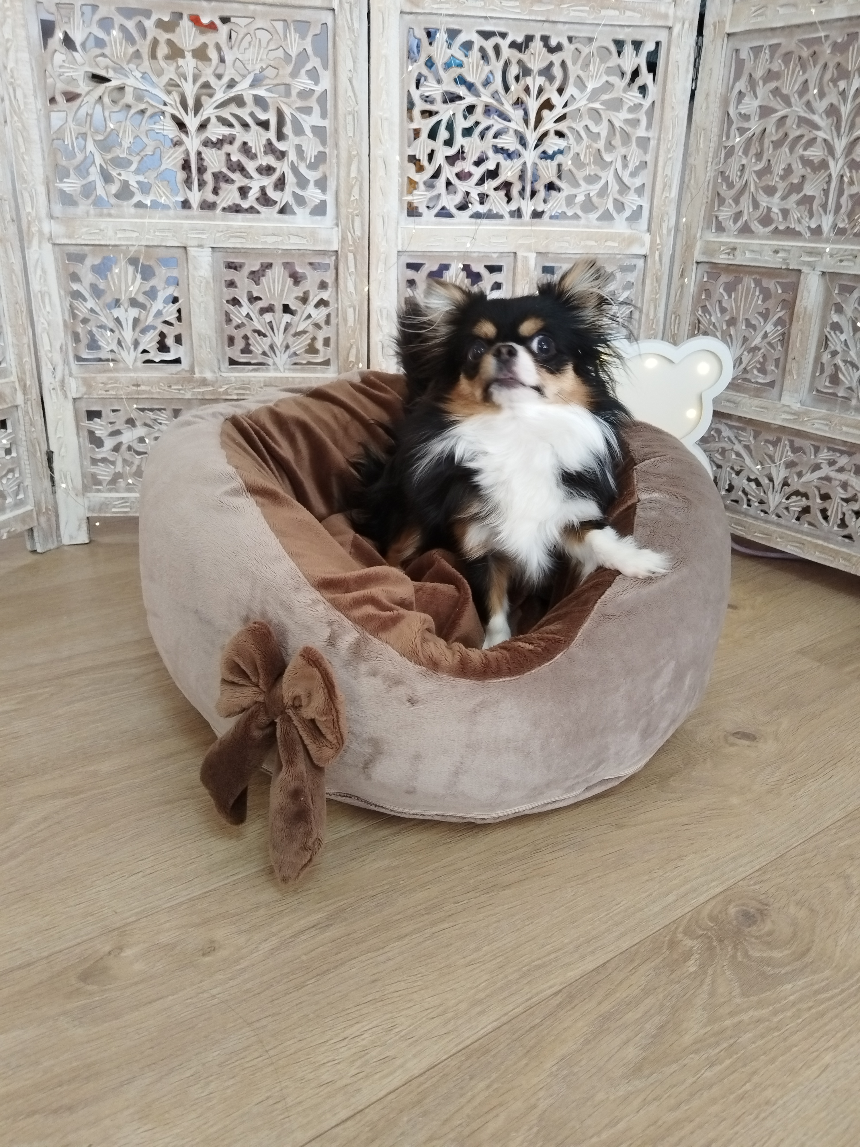 Housse Pouf - Mocca Coconut