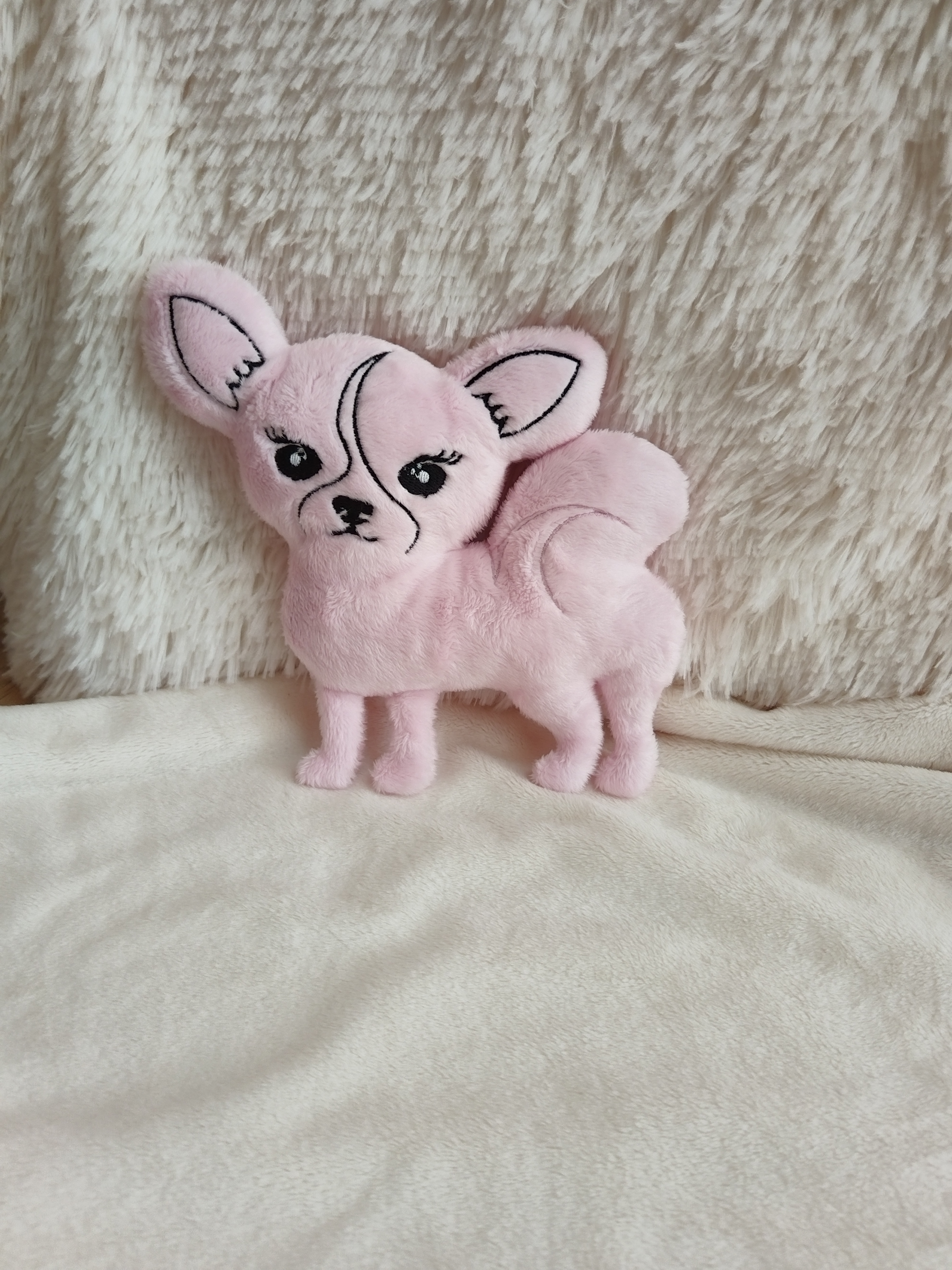 Jouet Chihuahua - Rose