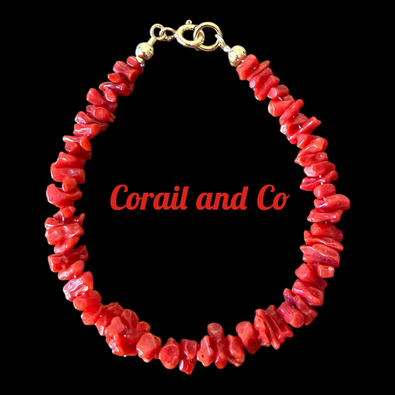 a Bracelet  en corail traditionnel 